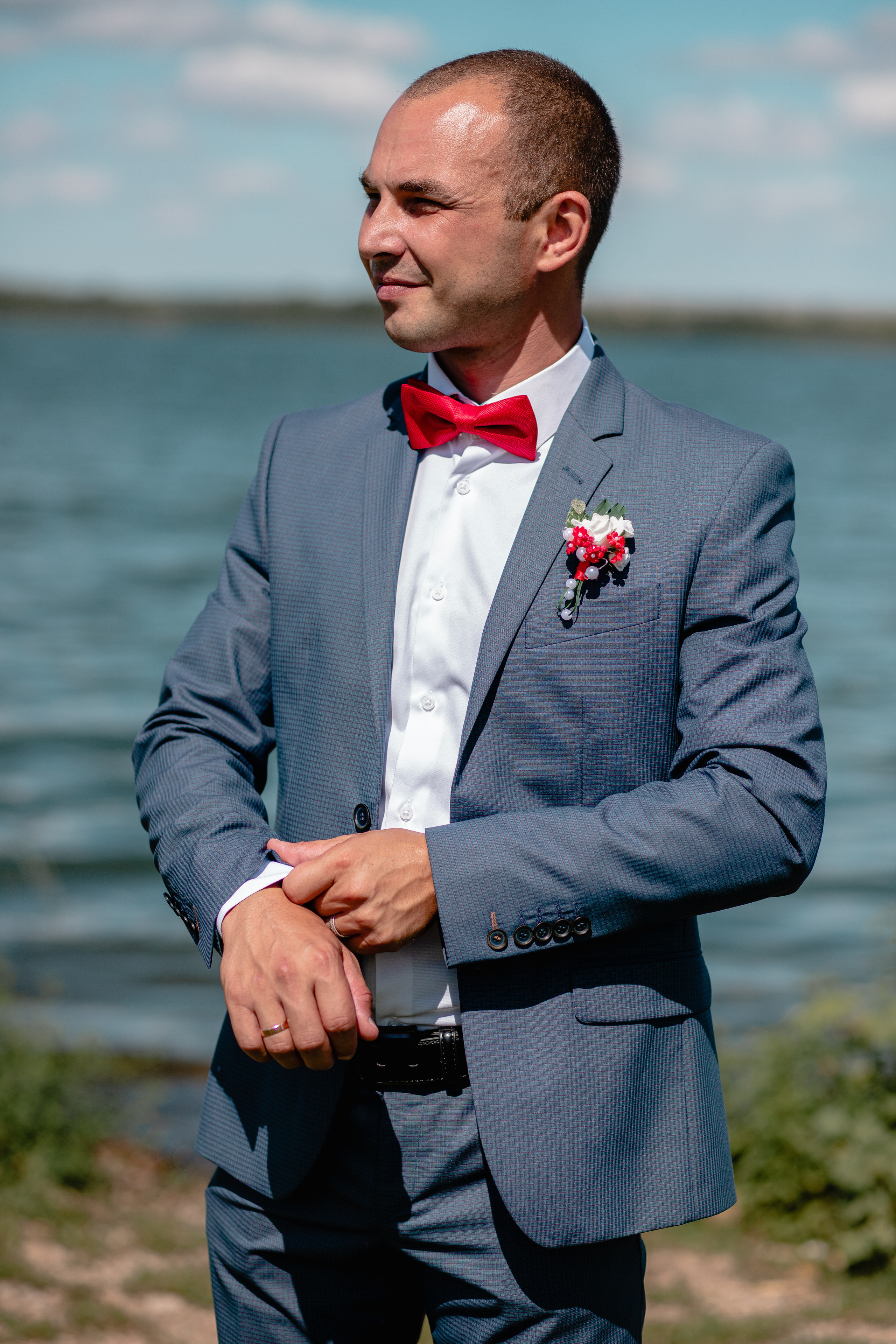 Свадьба Олега и Анастасии. Морские свадебные снимки в Курчатове. Семейный и свадебный фотограф в Курске Юлия Годунова