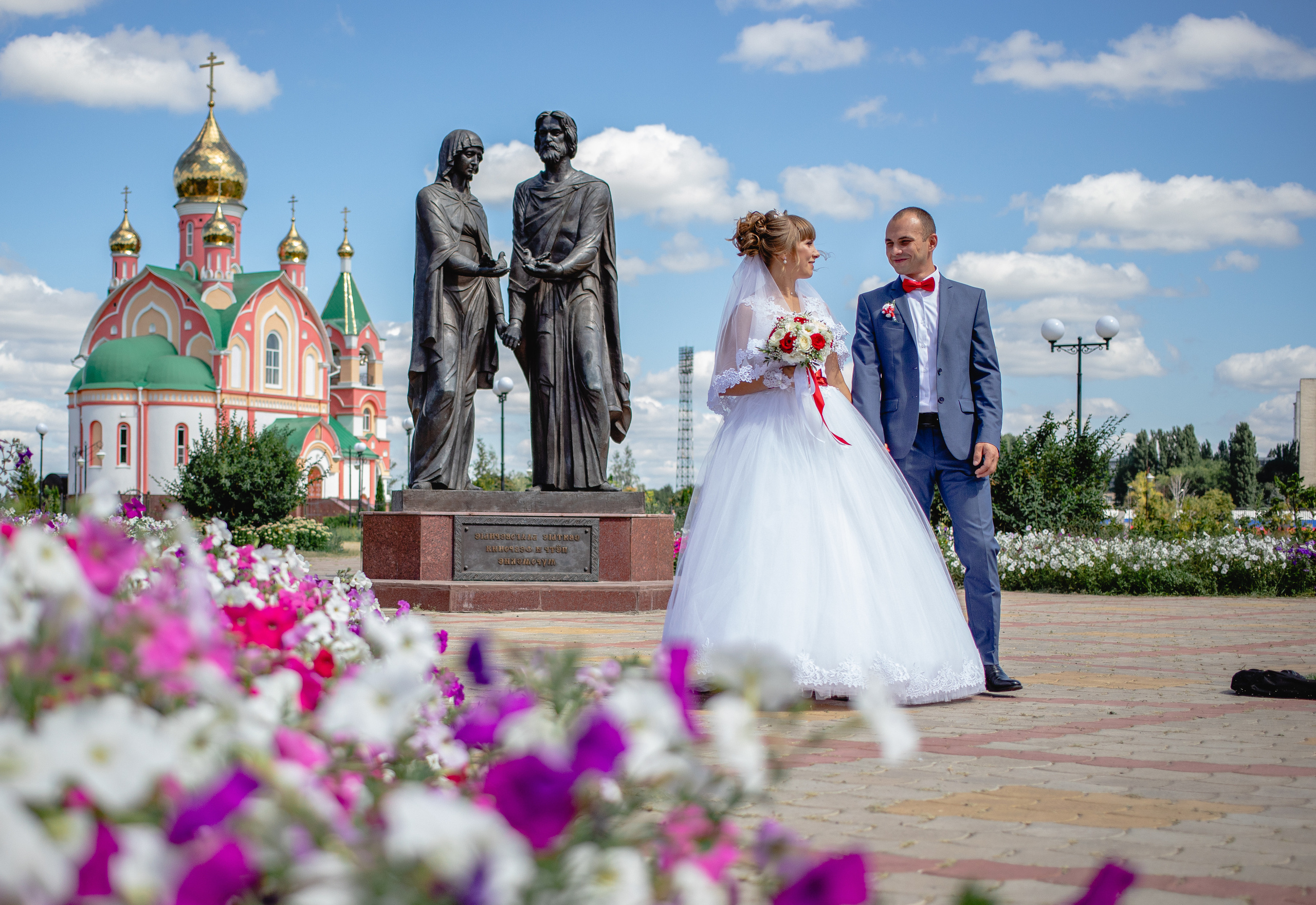 Свадьба Олега и Анастасии. Морские свадебные снимки в Курчатове. Семейный и свадебный фотограф в Курске Юлия Годунова