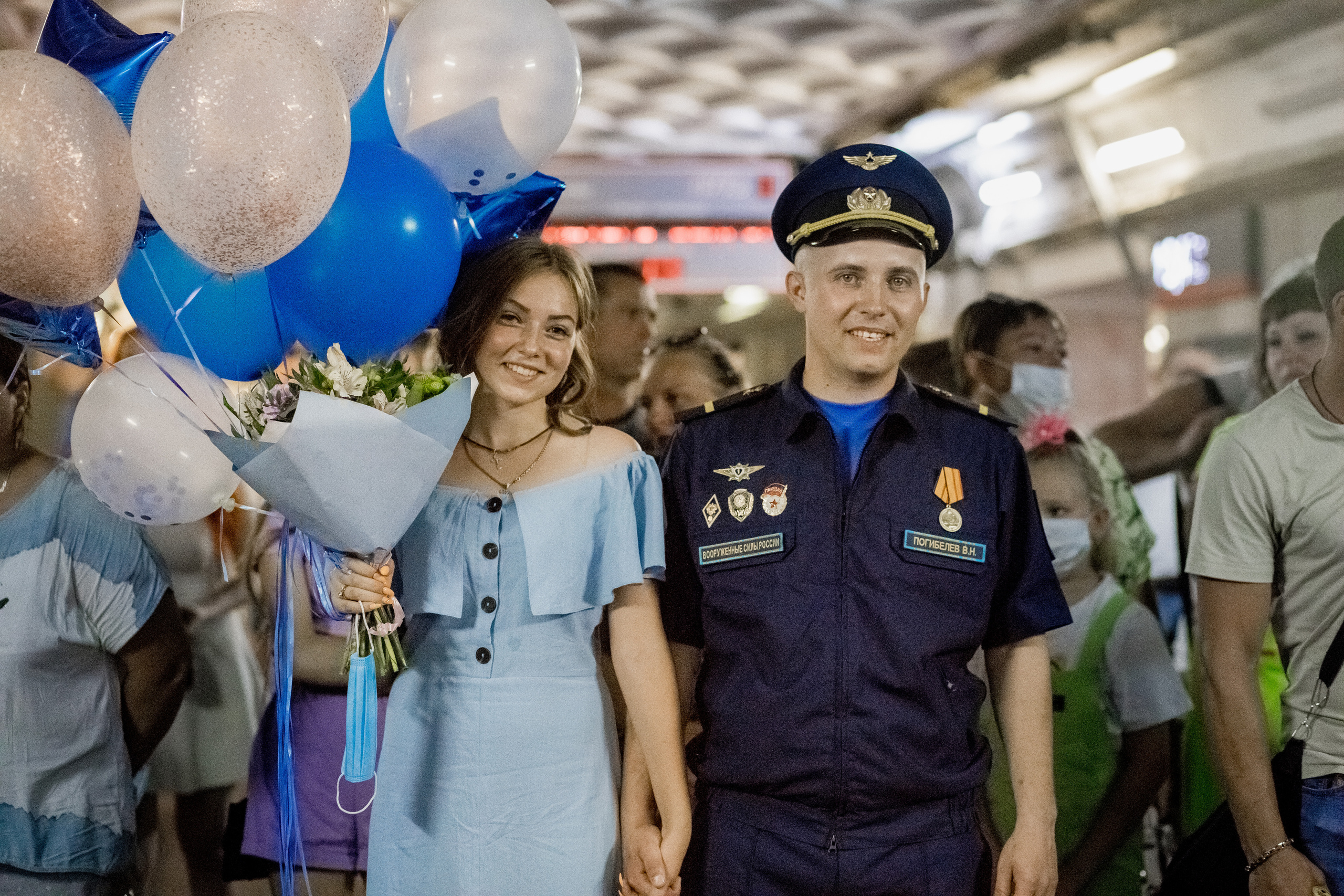 Встреча любимого из армии. Семейный и свадебный фотограф в Курске Юлия Годунова