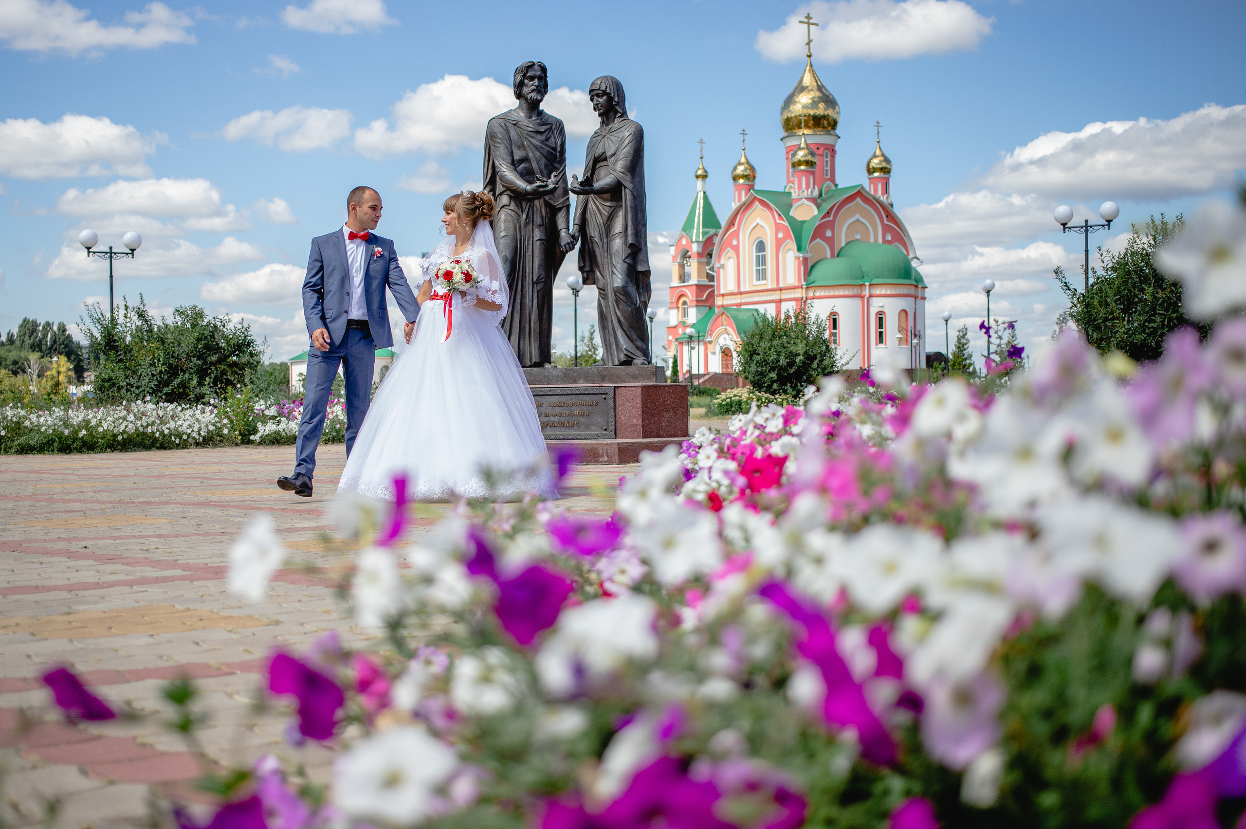 Свадьба Олега и Анастасии. Морские свадебные снимки в Курчатове. Семейный и свадебный фотограф в Курске Юлия Годунова