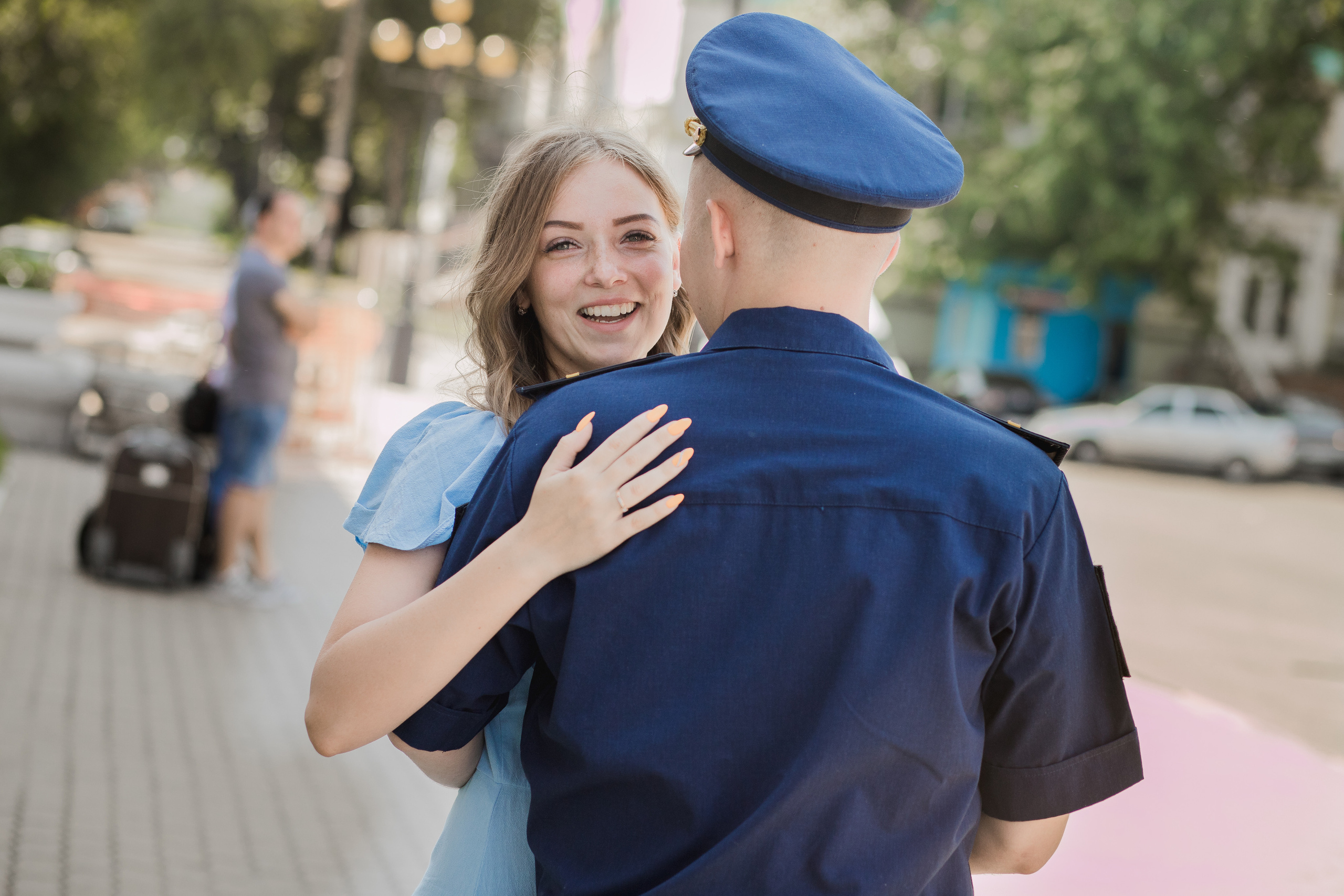 Встреча любимого из армии. Семейный и свадебный фотограф в Курске Юлия Годунова