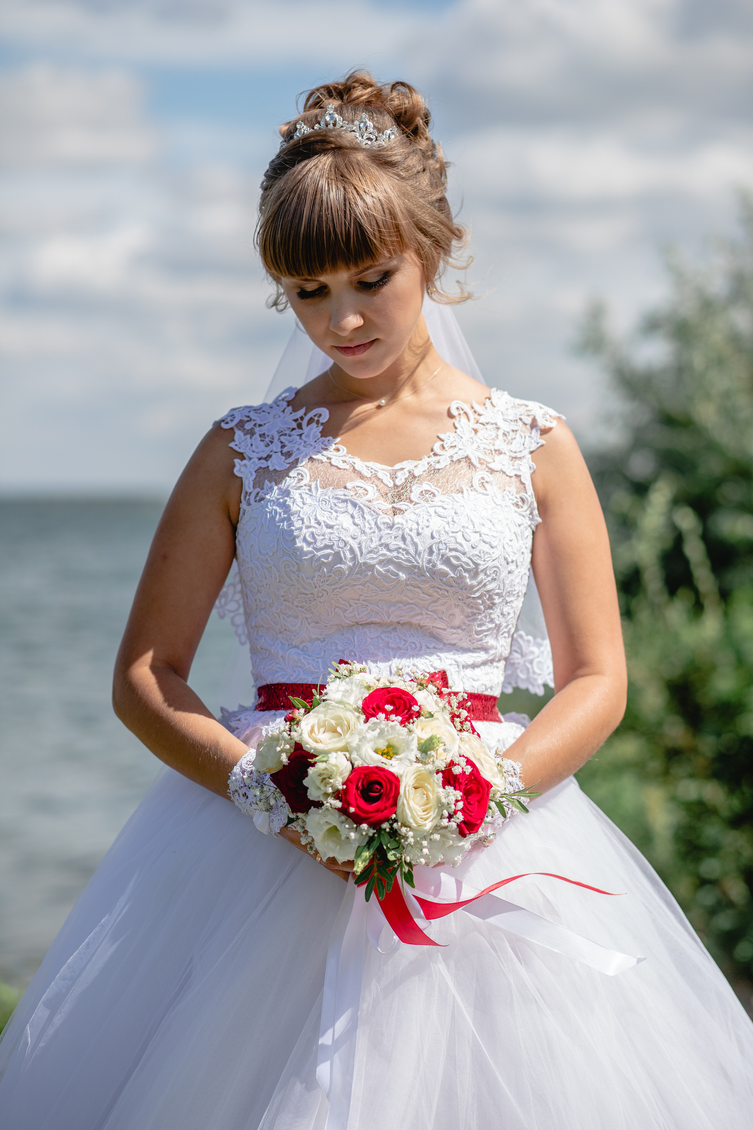 Свадьба Олега и Анастасии. Морские свадебные снимки в Курчатове. Семейный и свадебный фотограф в Курске Юлия Годунова