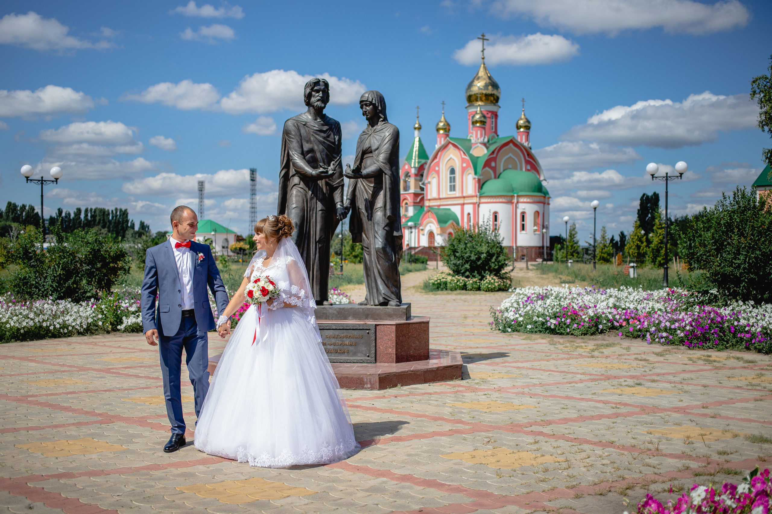 Свадьба Олега и Анастасии. Морские свадебные снимки в Курчатове. Семейный и свадебный фотограф в Курске Юлия Годунова