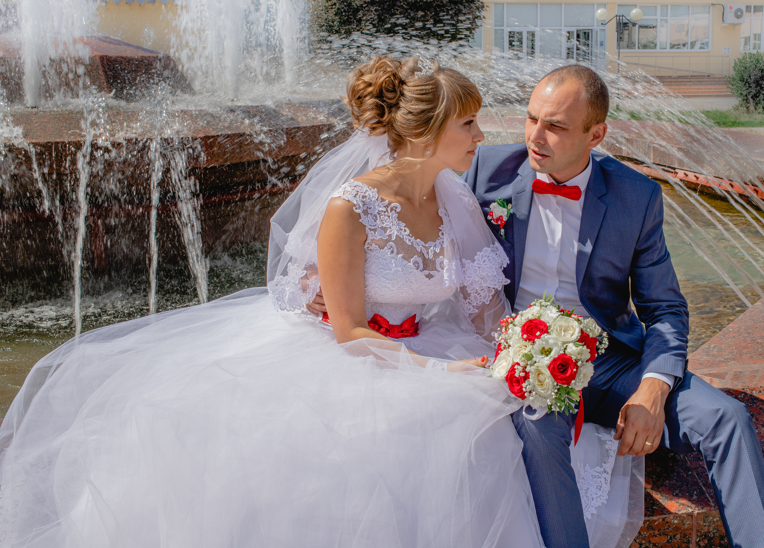 Свадьба Олега и Анастасии. Морские свадебные снимки в Курчатове. Семейный и свадебный фотограф в Курске Юлия Годунова