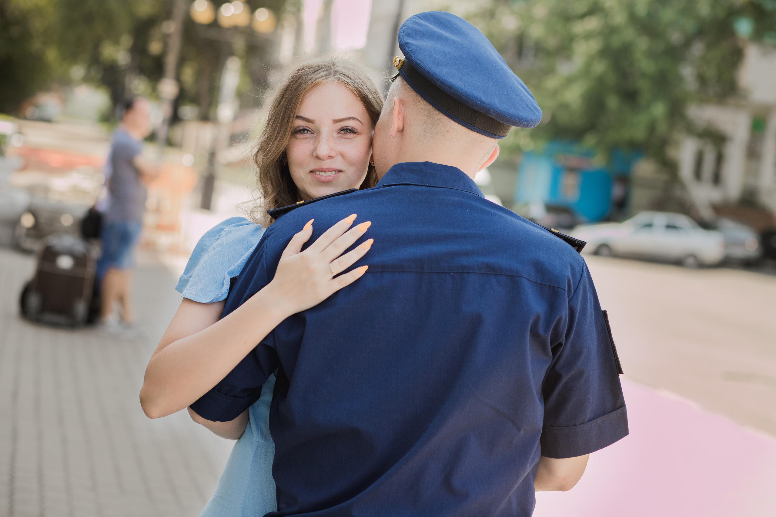 Встреча любимого из армии. Семейный и свадебный фотограф в Курске Юлия Годунова