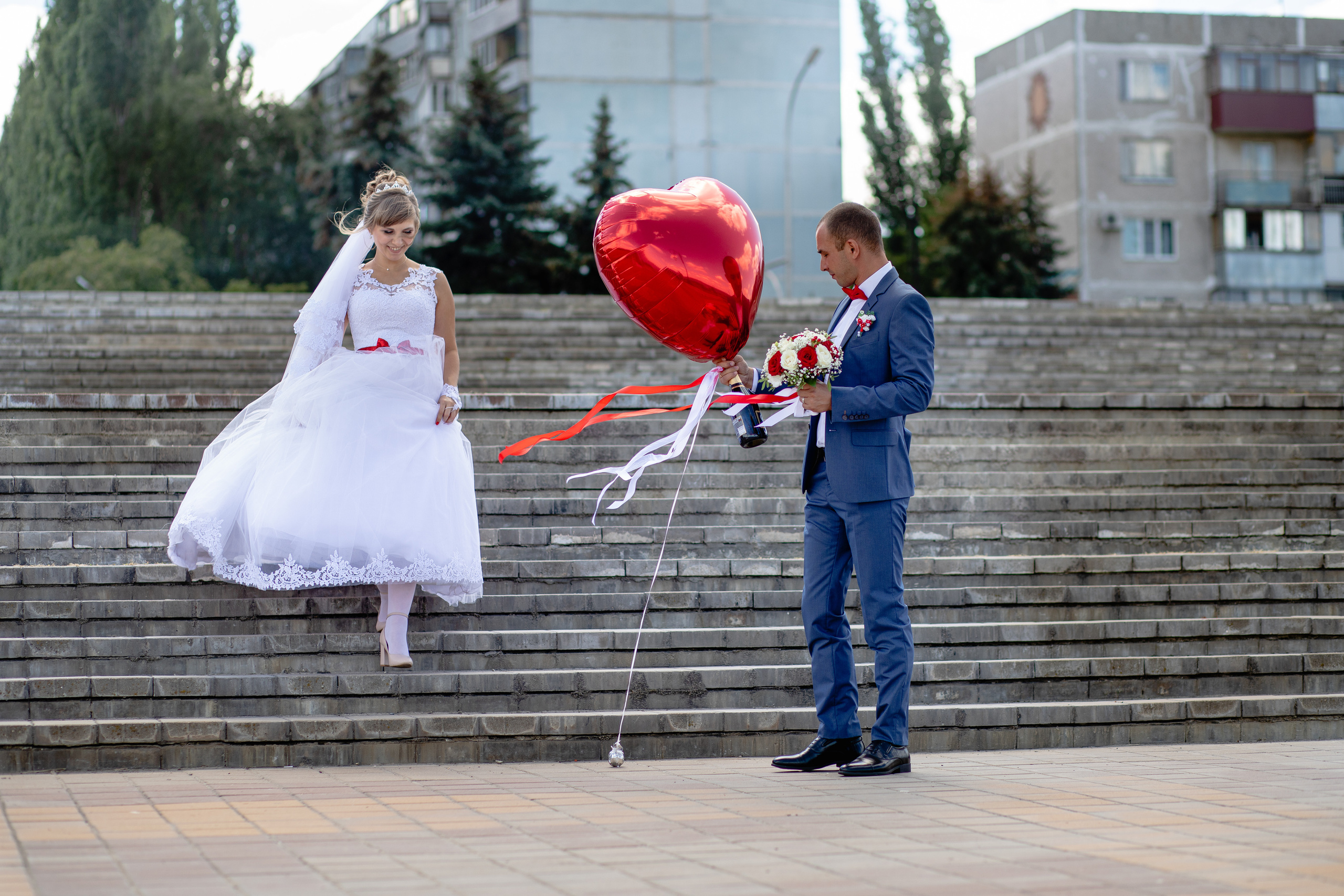 Свадьба Олега и Анастасии. Морские свадебные снимки в Курчатове. Семейный и свадебный фотограф в Курске Юлия Годунова