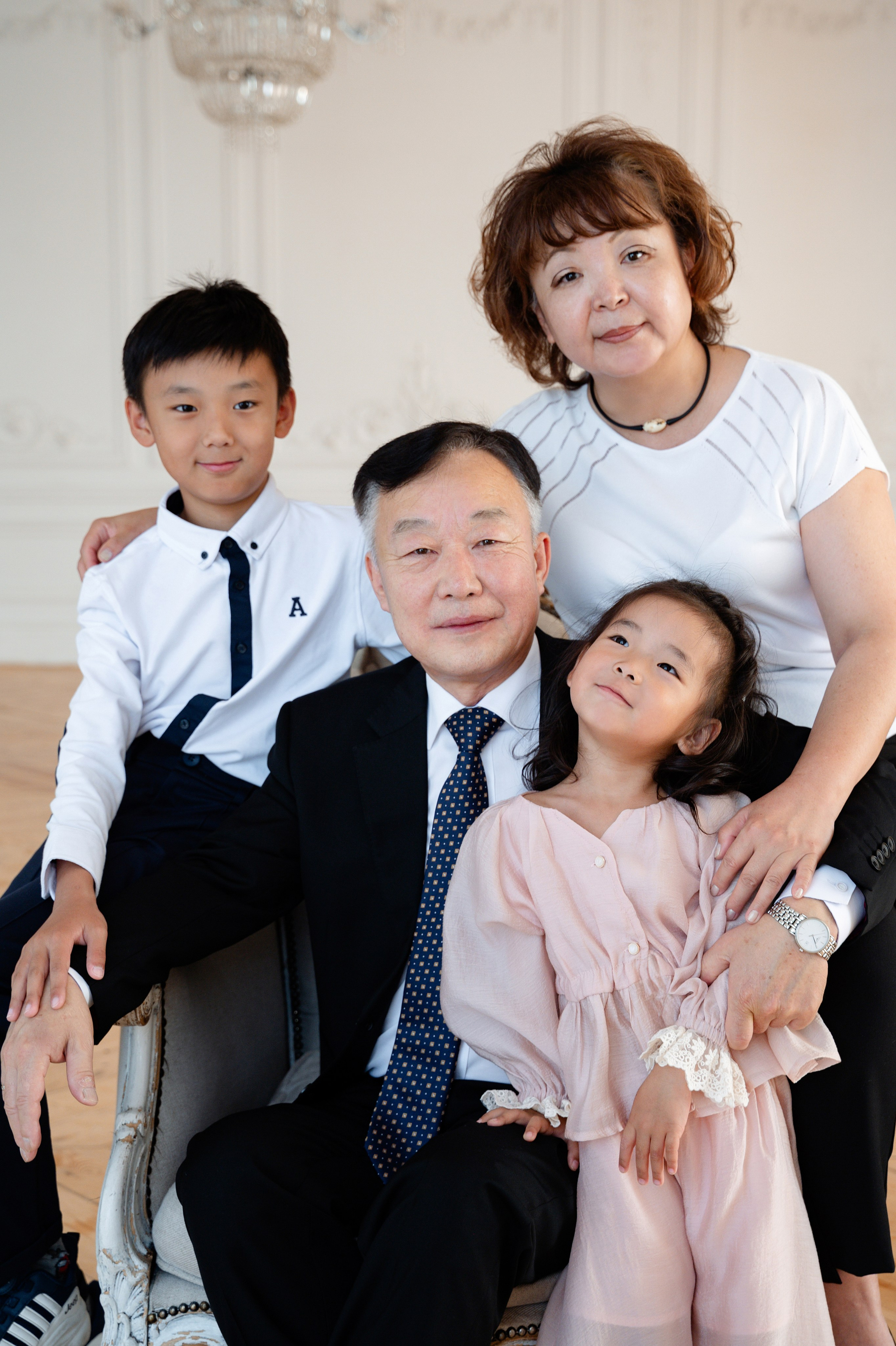 Фотосессия корейской семьи. Фотограф Юлия Кондратьева