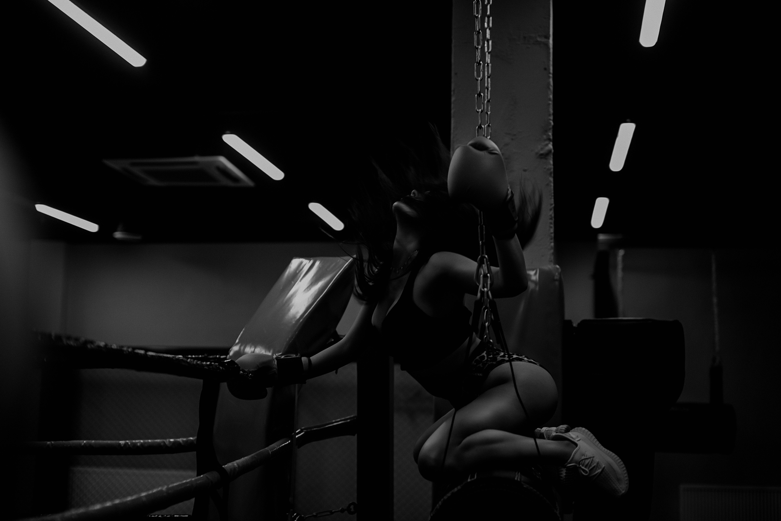 Алиса в боксёрском клубе. Свадебный и семейный фотограф/видеограф в Краснодаре Наталья Осинская