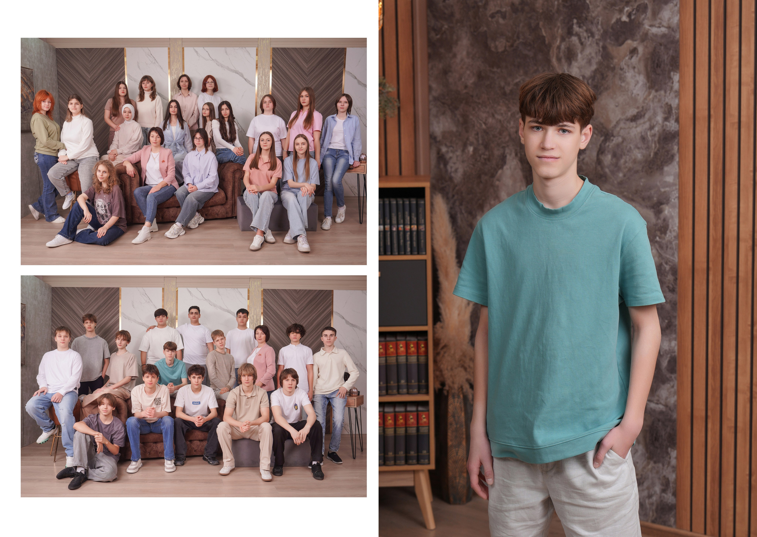 ШКОЛА 105 9 В. Красивый выпускной альбом в Краснодаре