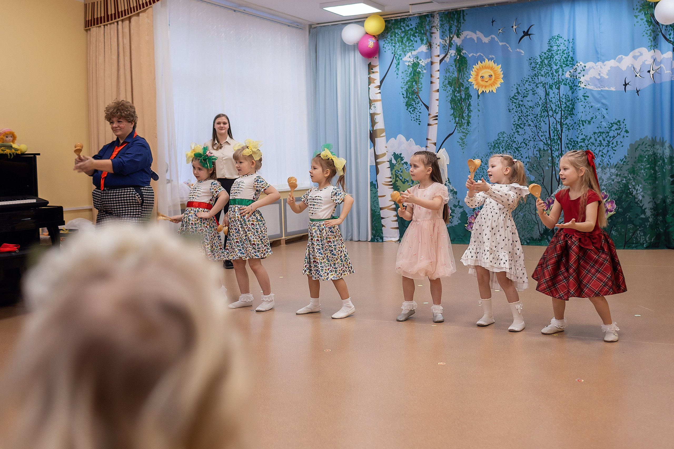 Весенний утренник_старшая группа_2025. Семейный фотограф в Санкт-Петербурге