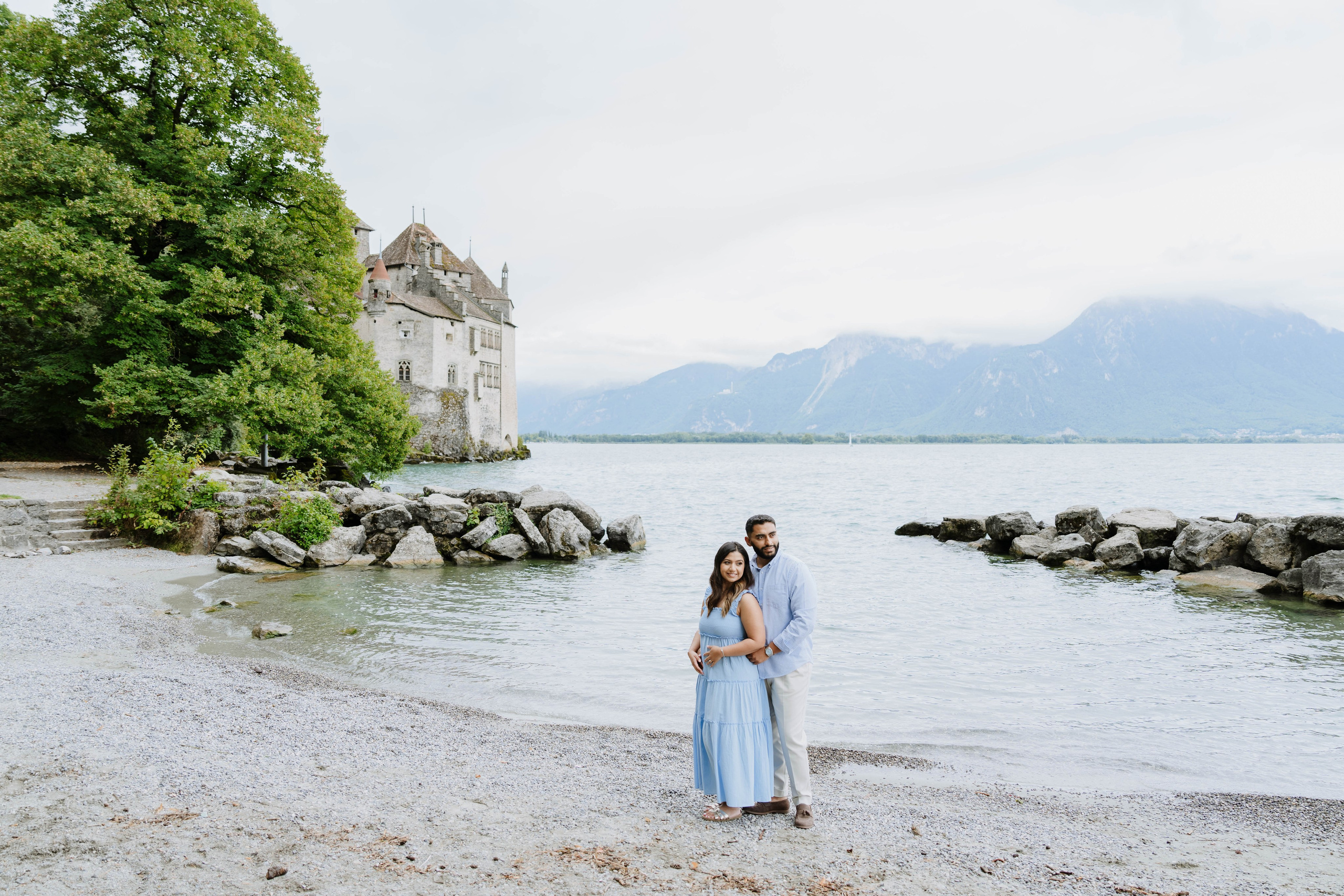 Krishna & Ravi | Proposal Montreux. Professional Wedding Photographer Geneva & Romande Switzerland | Tanya Creator