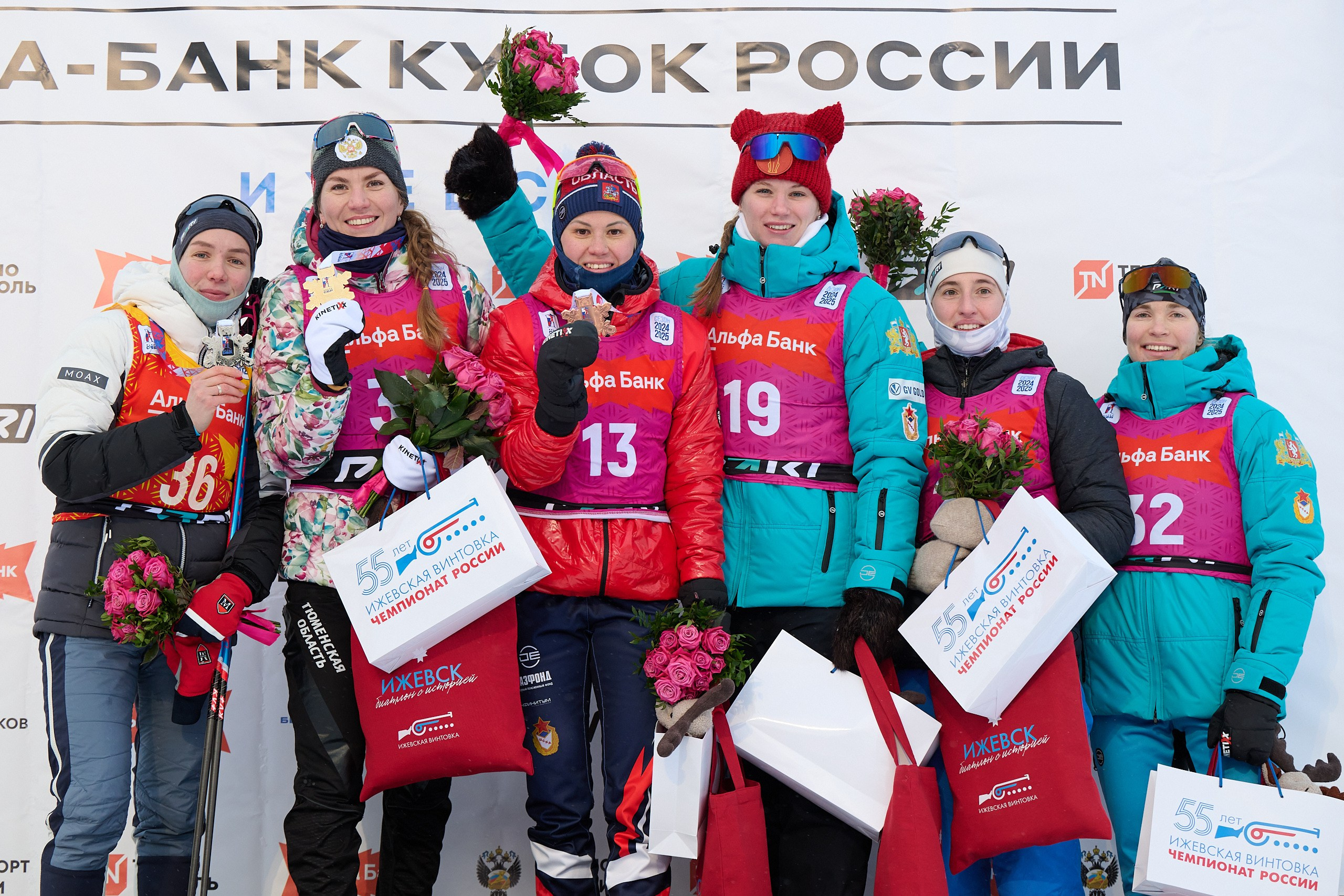 Ижевская Винтовка 55. Спринт. Женщины. Спортивный репортажный фотограф в Ижевске Сергей Мерзляков