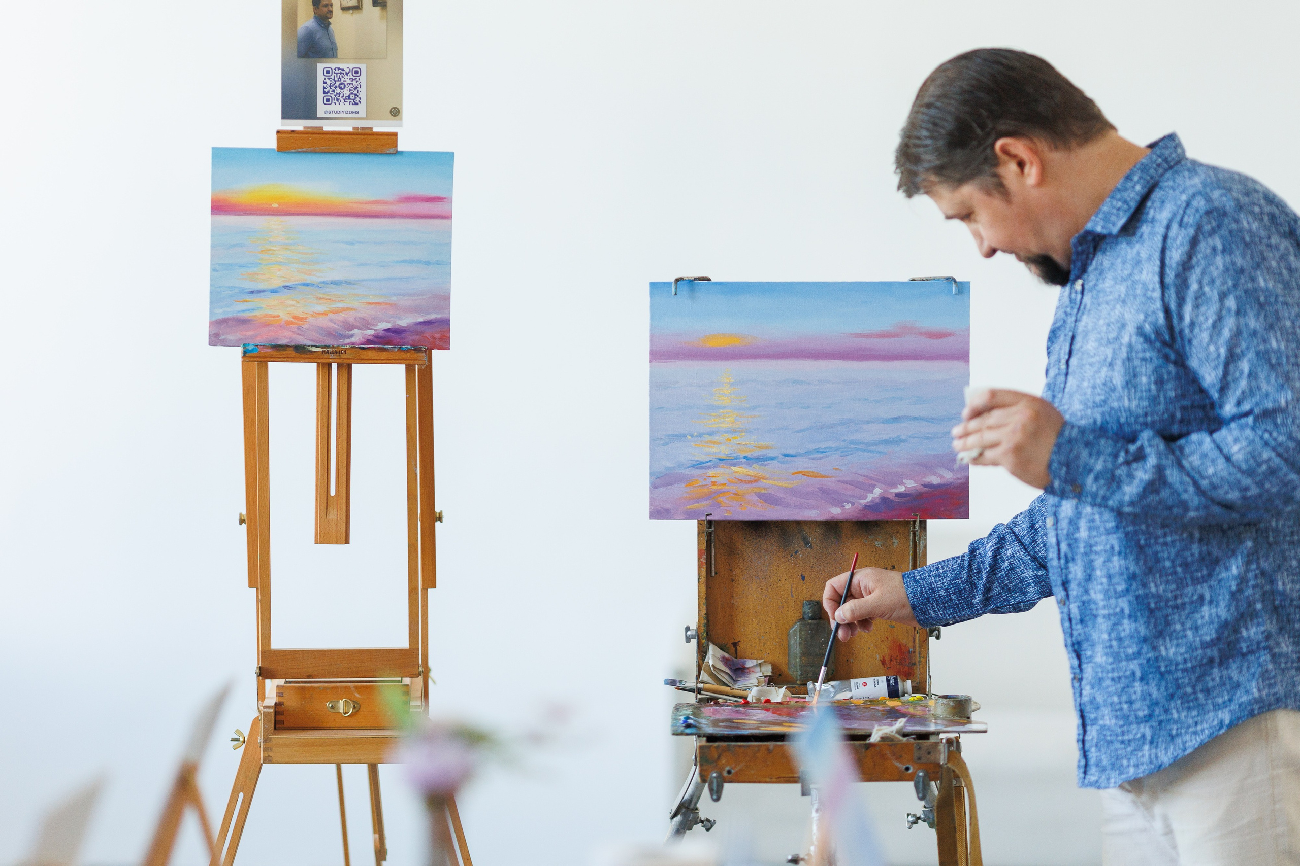 Девичник. МК по живописи. Фотограф Шейдаев Эмин г. Волгоград