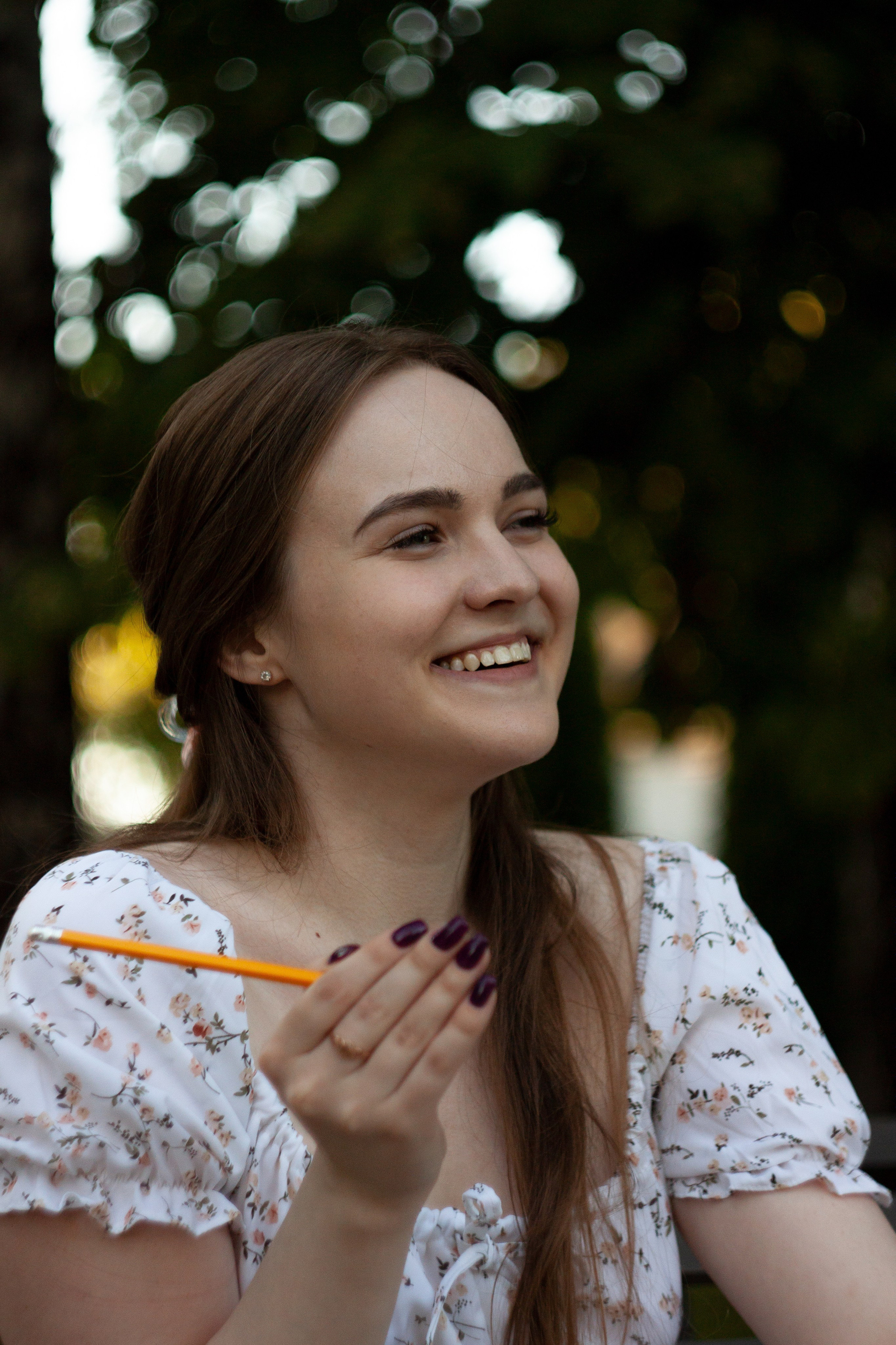 Фотосессия  в парке для поэтессы. Фотограф Наталья Воронина Москва