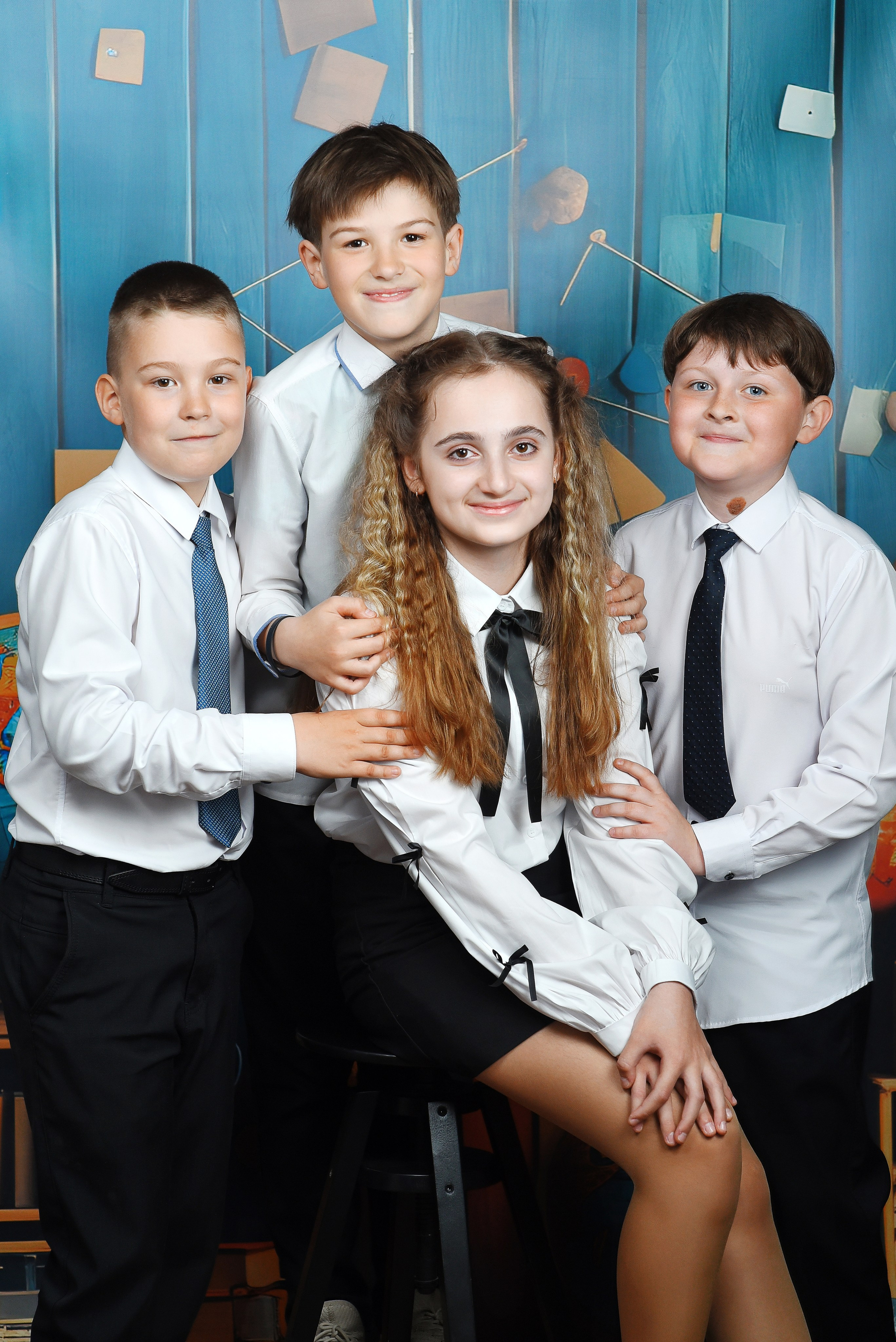 Начальная школа. Римма Гусакова. Выпускные фотокниги. Детские и семейные фотосессии