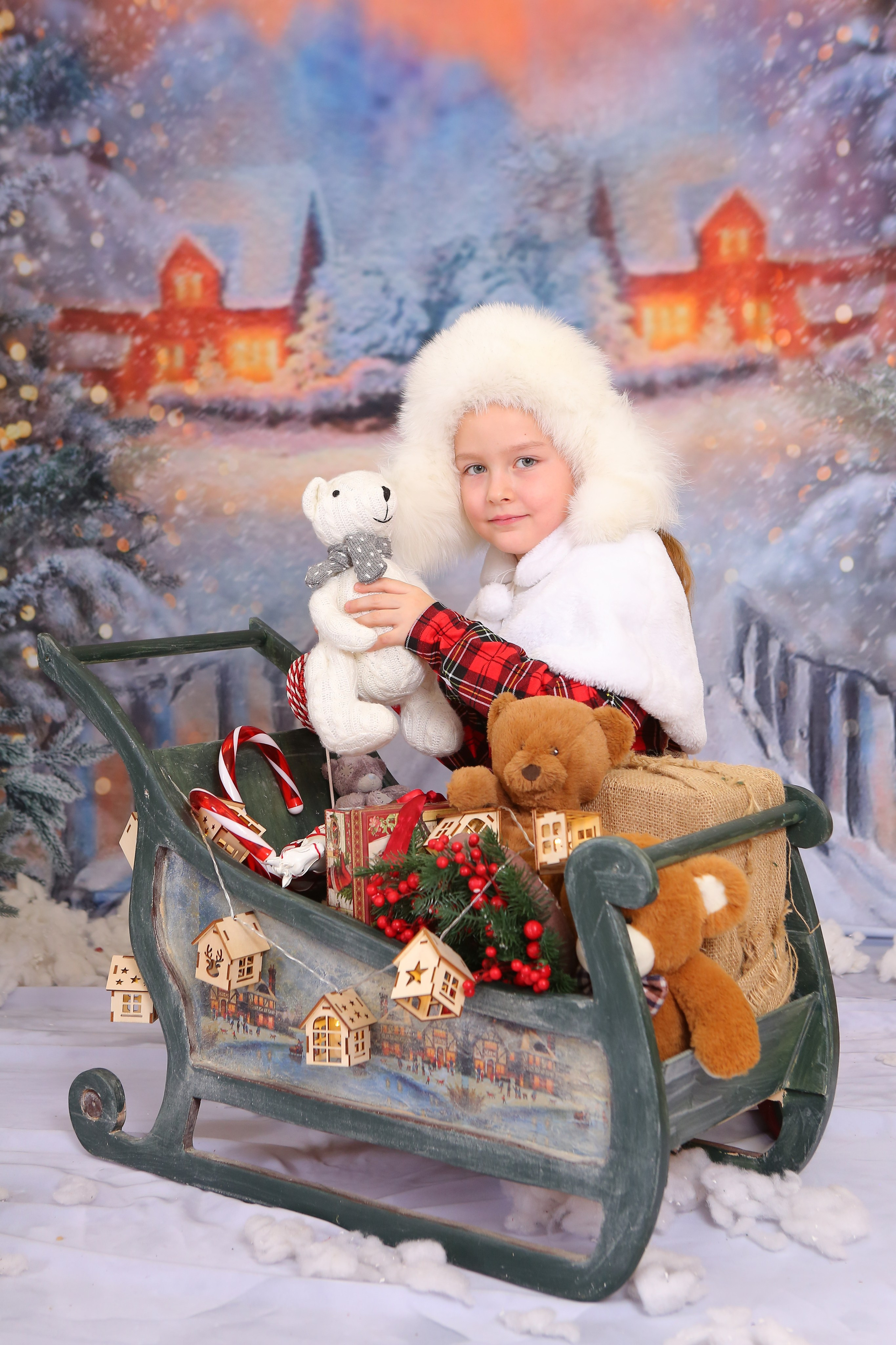 Волшебные сани. Студия детской и семейной фотографии 12кадров