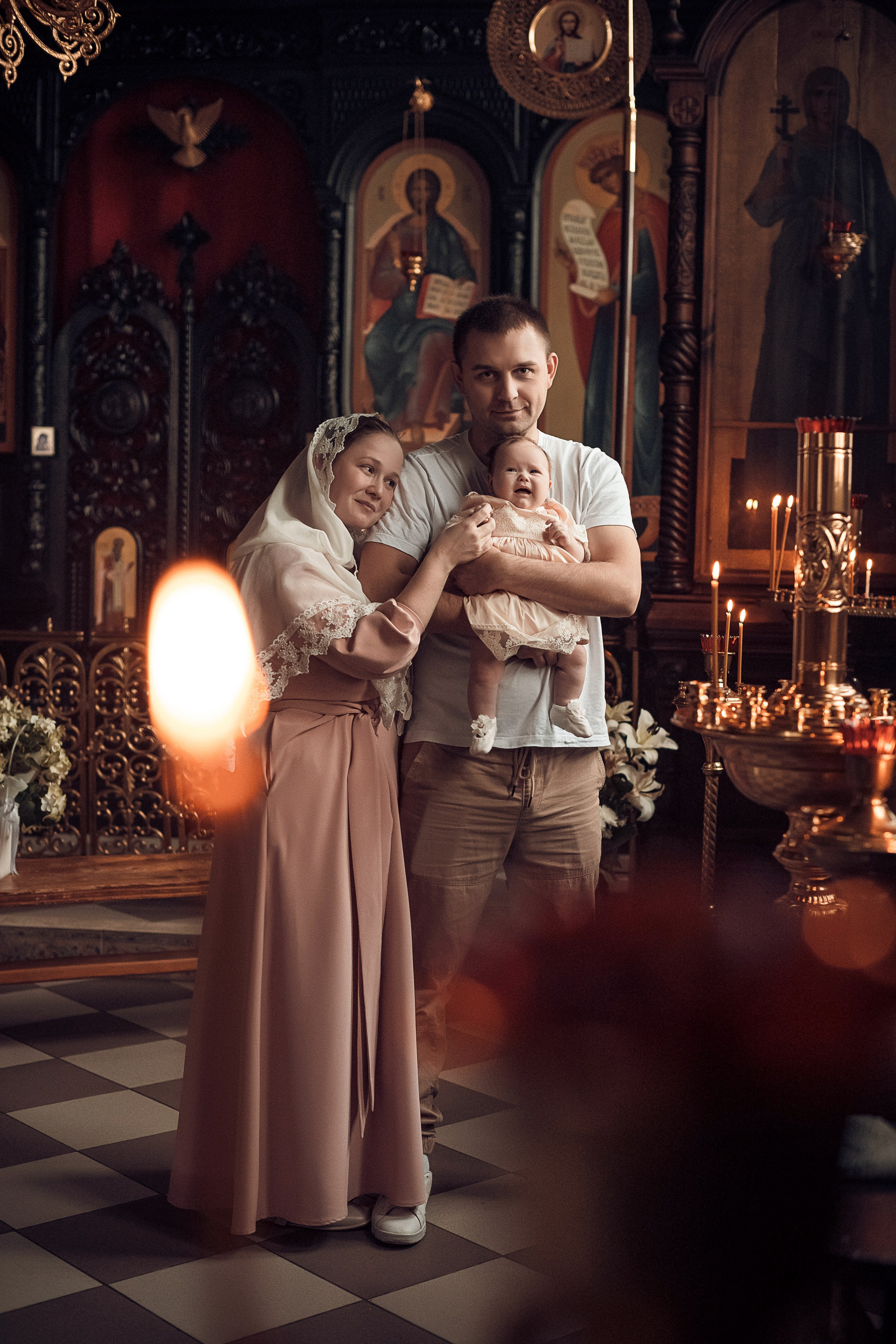 Крещение Елизаветы. Свадебный, семейный и детский фотограф в Москве и области