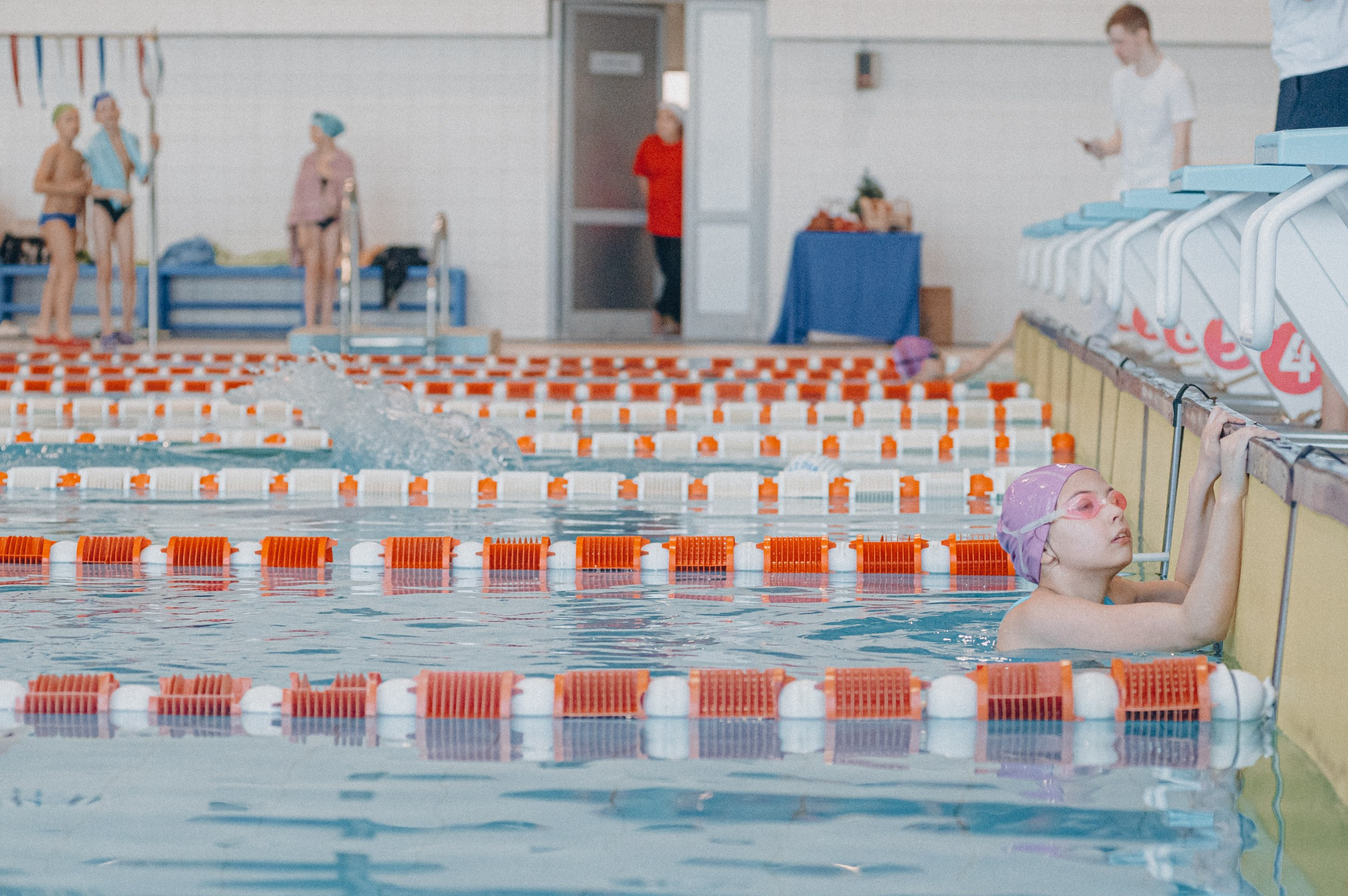 «Новогодние заплывы» в СОЦ «Зодчий». Фотограф Дмитрий Пименов