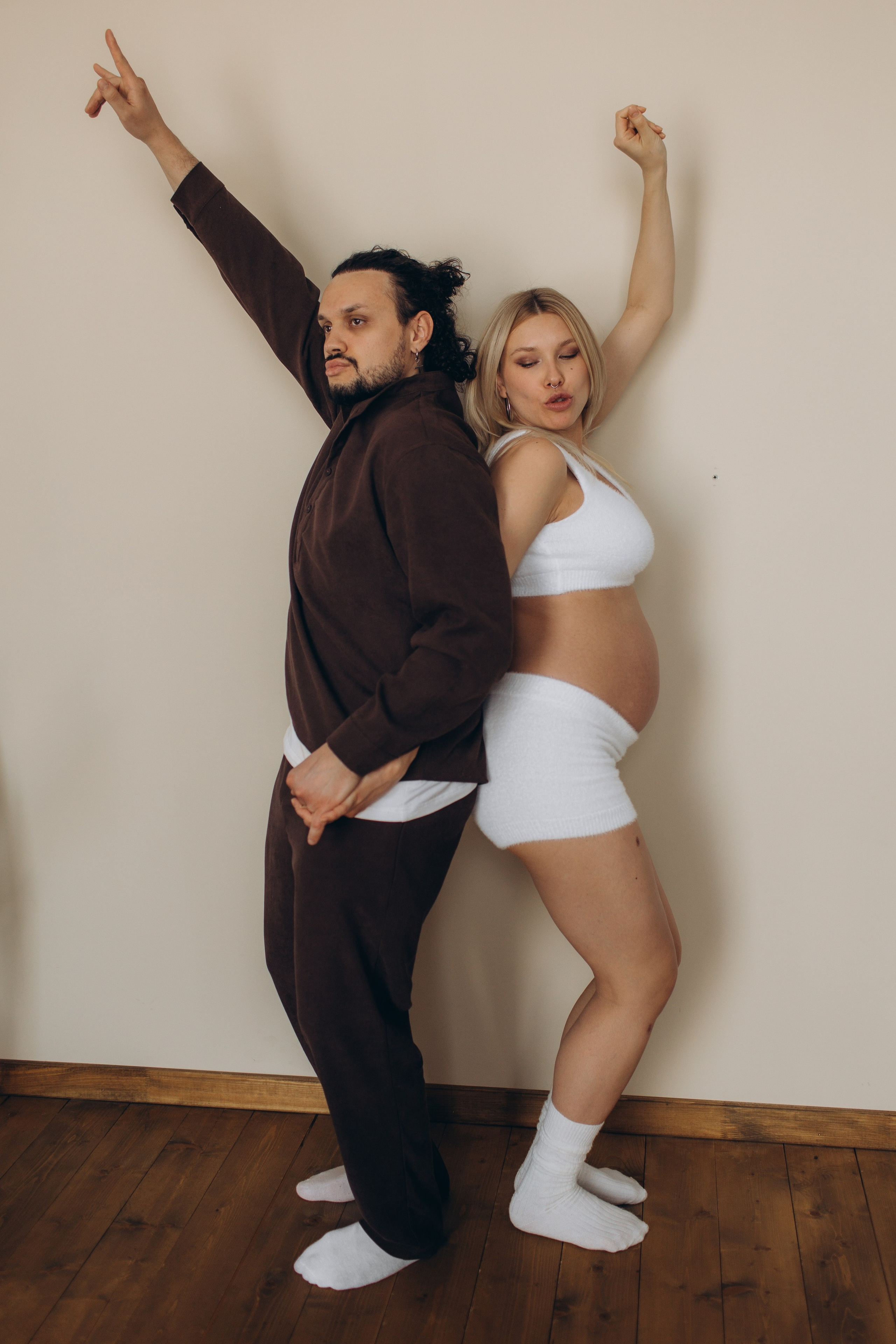 Фотосессия беременности съемка в ожидании. Фотограф Владимир Москва