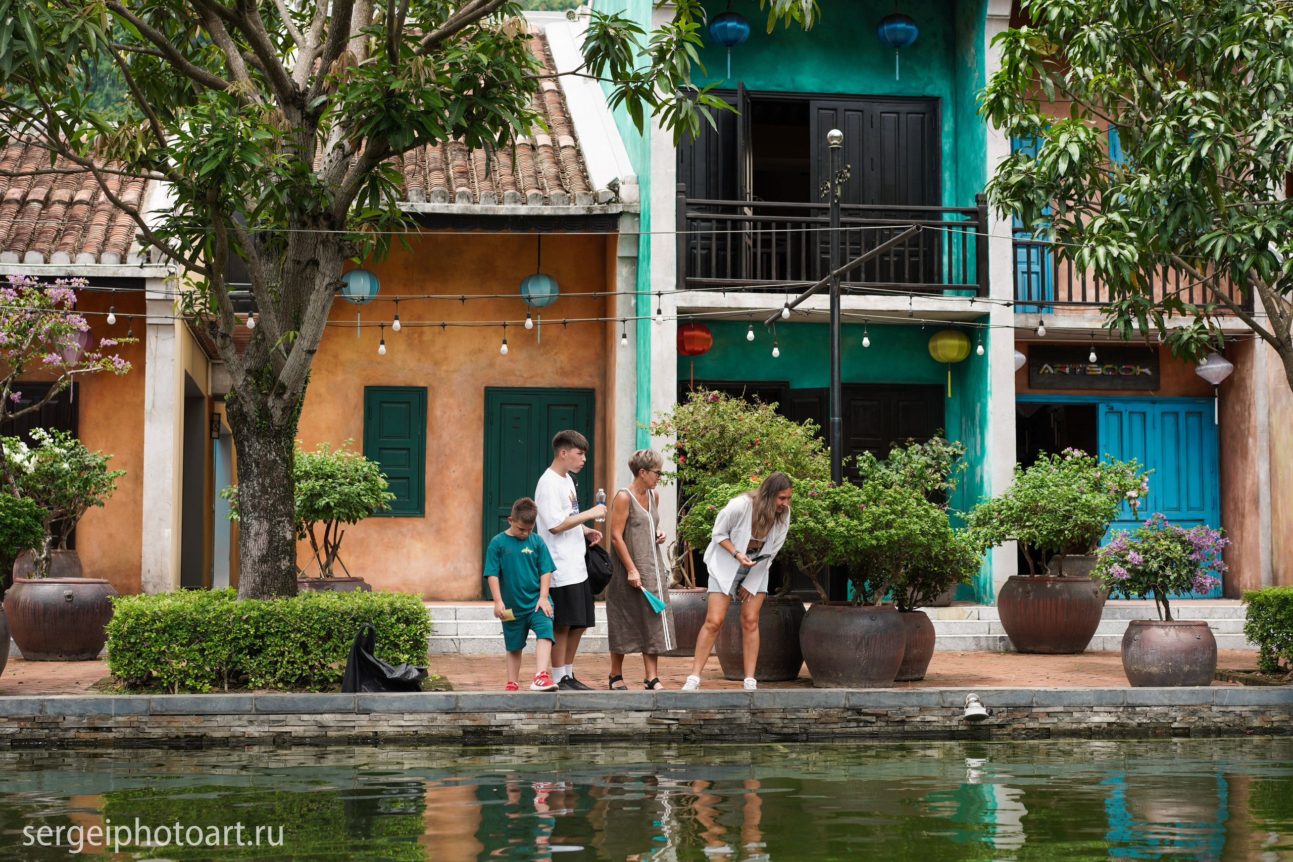 Ба На Хилс Руки Бога Золотой мост. Фотограф Сергей Кишкель Дананг Нячанг Фукуок