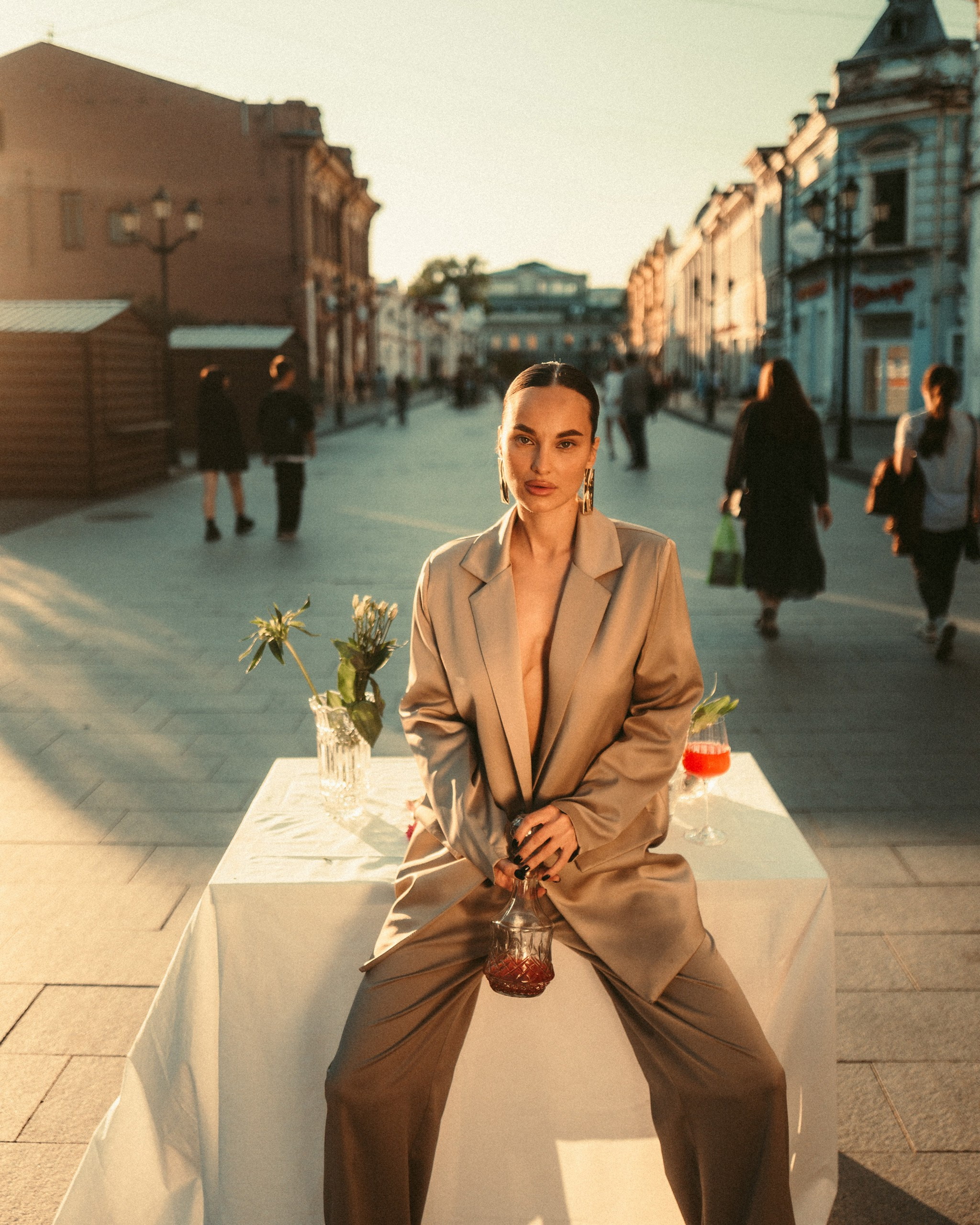 На Арбате. Никита Линейцев — индивидуальный портретный фотограф в Москве и Иркутске