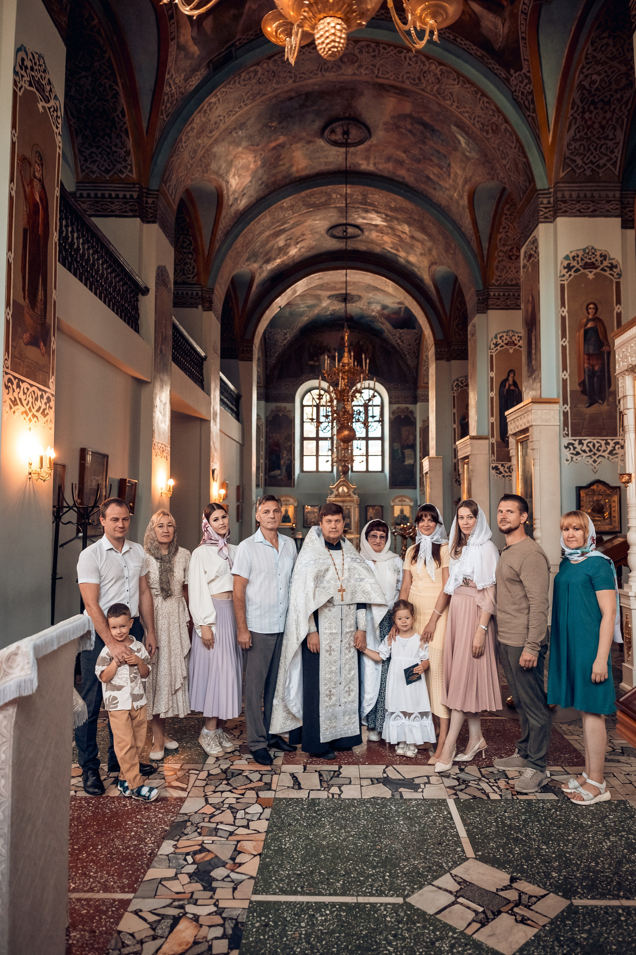 Таинство Крещения Ярославы. Храм Сошествия Святого Духа. Главная