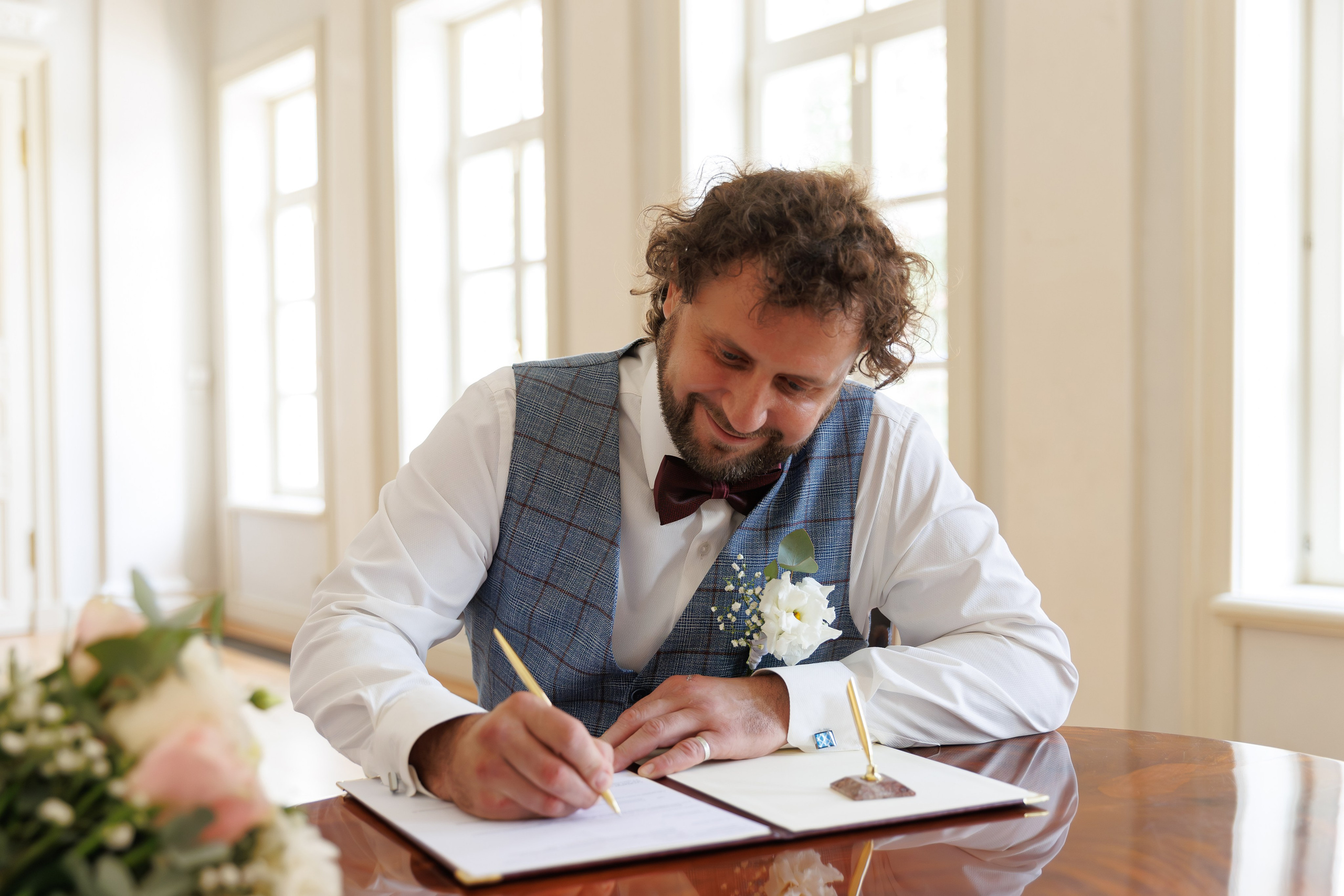 Регистрация брака в усадьбе Муравьевых-Апостолов. Свадебный фотограф Москва и МО Сергей Киржаев