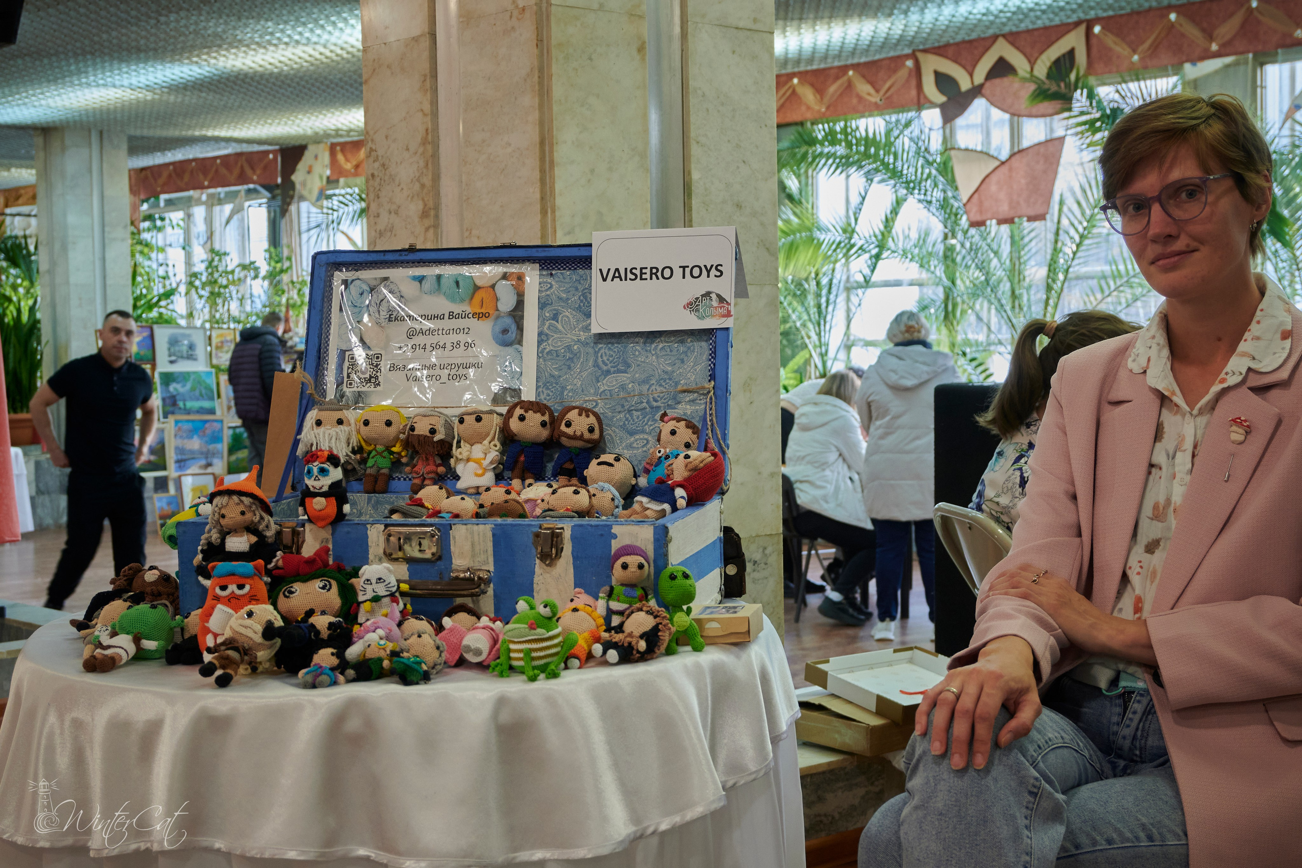 Арт Маркет 12.10.24. Портретный и репортажный фотограф в Магадане Андрей Нефедов WinterCatPhoto