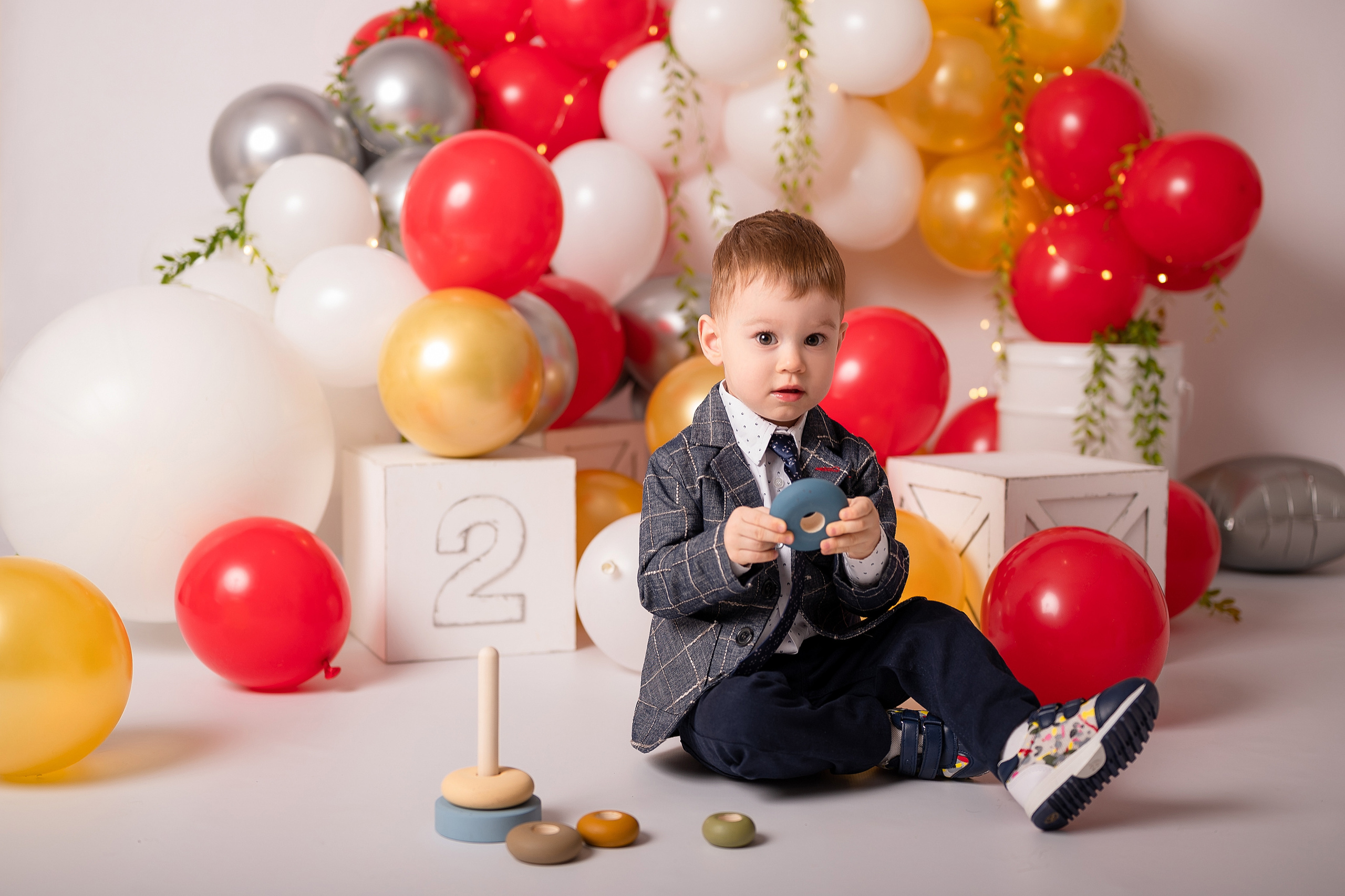 Лев. 2 годика. Детский и семейный фотограф в Красноярске. Фотосессии новорожденных малышей до 1 месяца