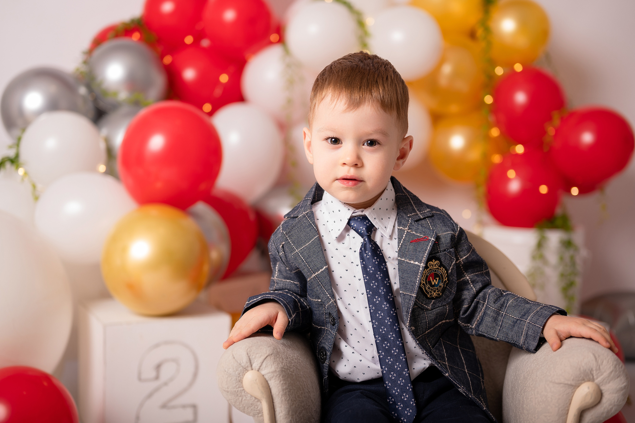 Лев. 2 годика. Детский и семейный фотограф в Красноярске. Фотосессии новорожденных малышей до 1 месяца
