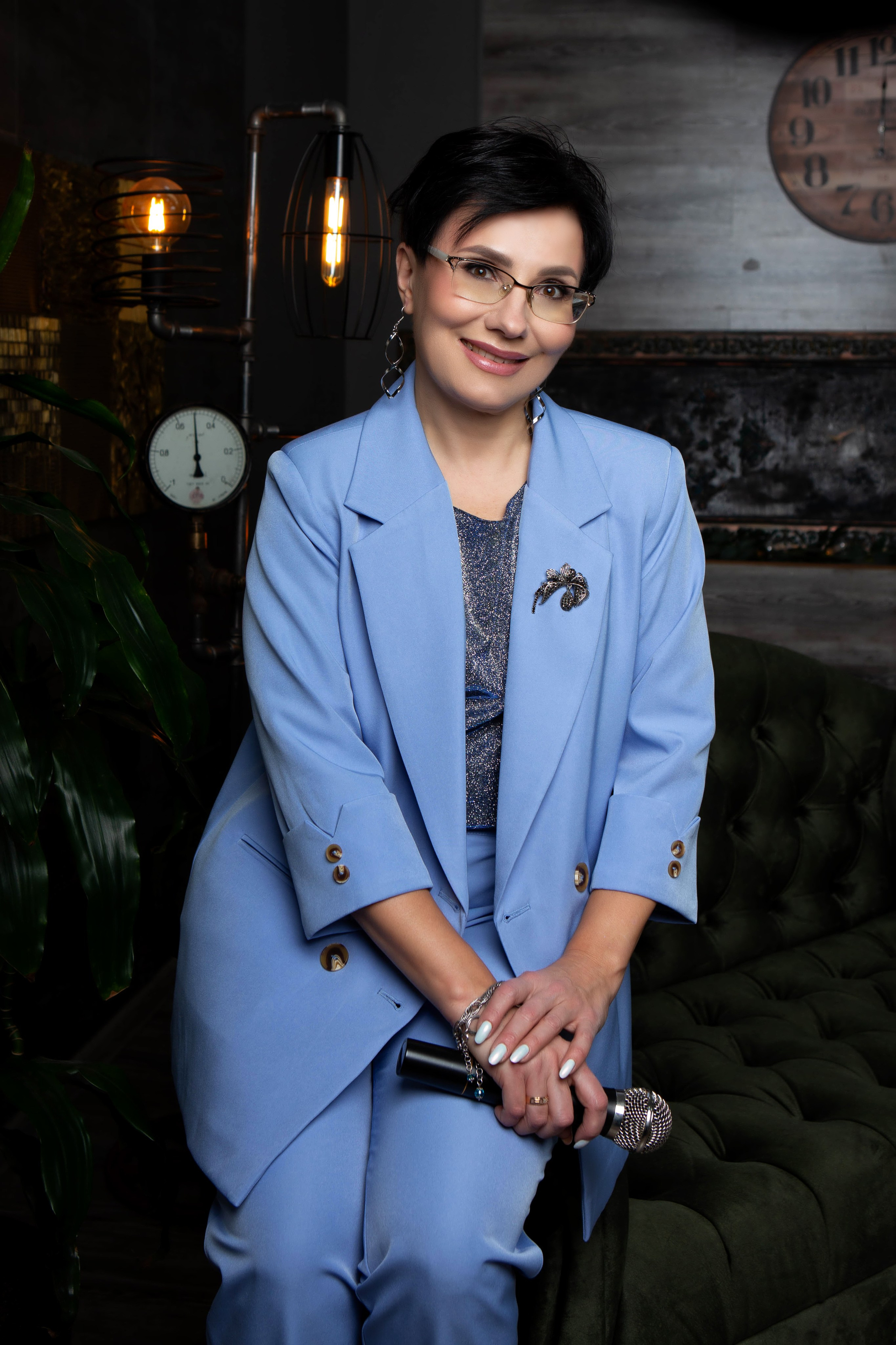 Контент съёмка для ведущей. Главная