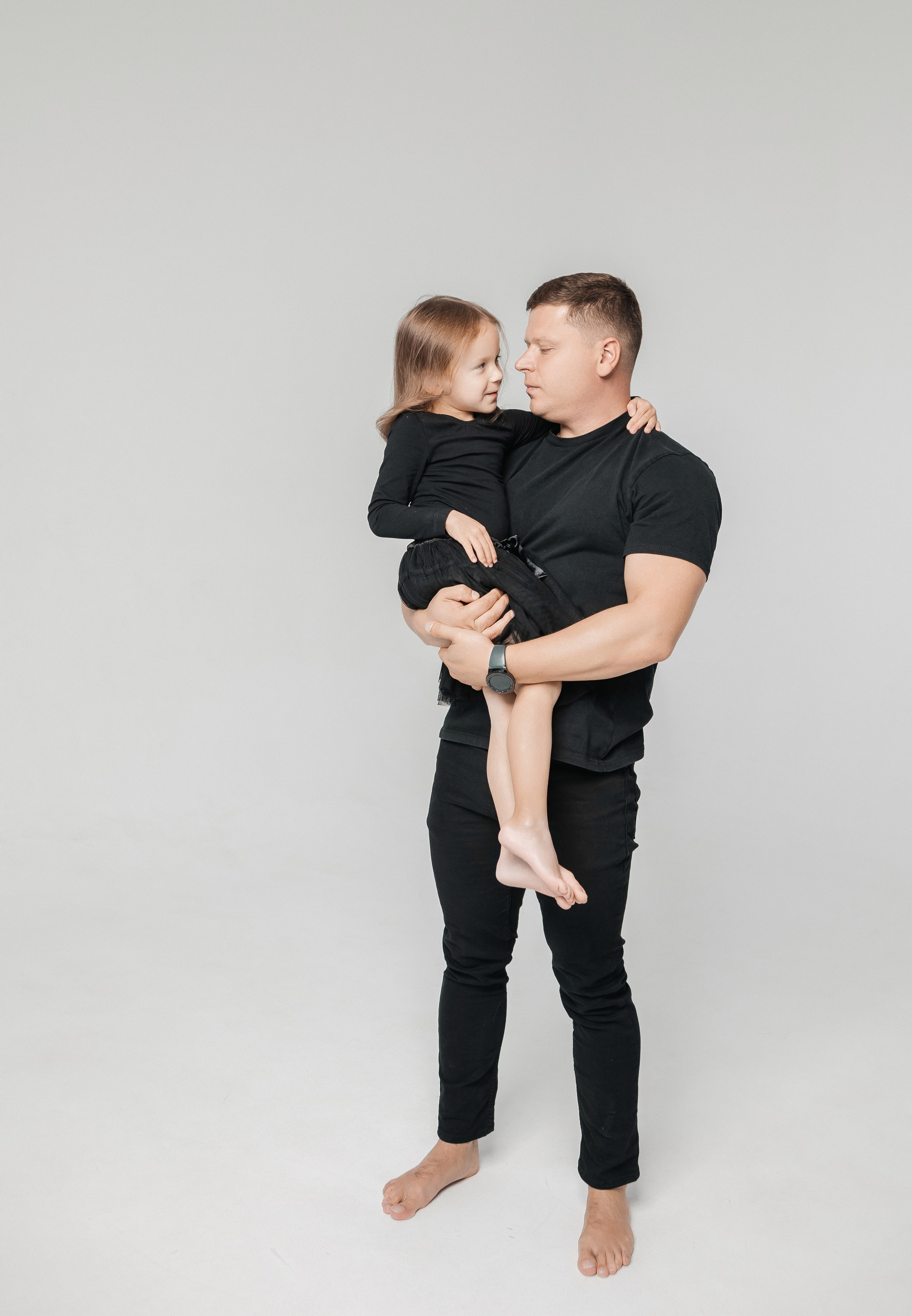 Семейная фотосессия в фотостудии. Свадебный и семейный фотограф Ибрагимова Мария из Екатеринбурга