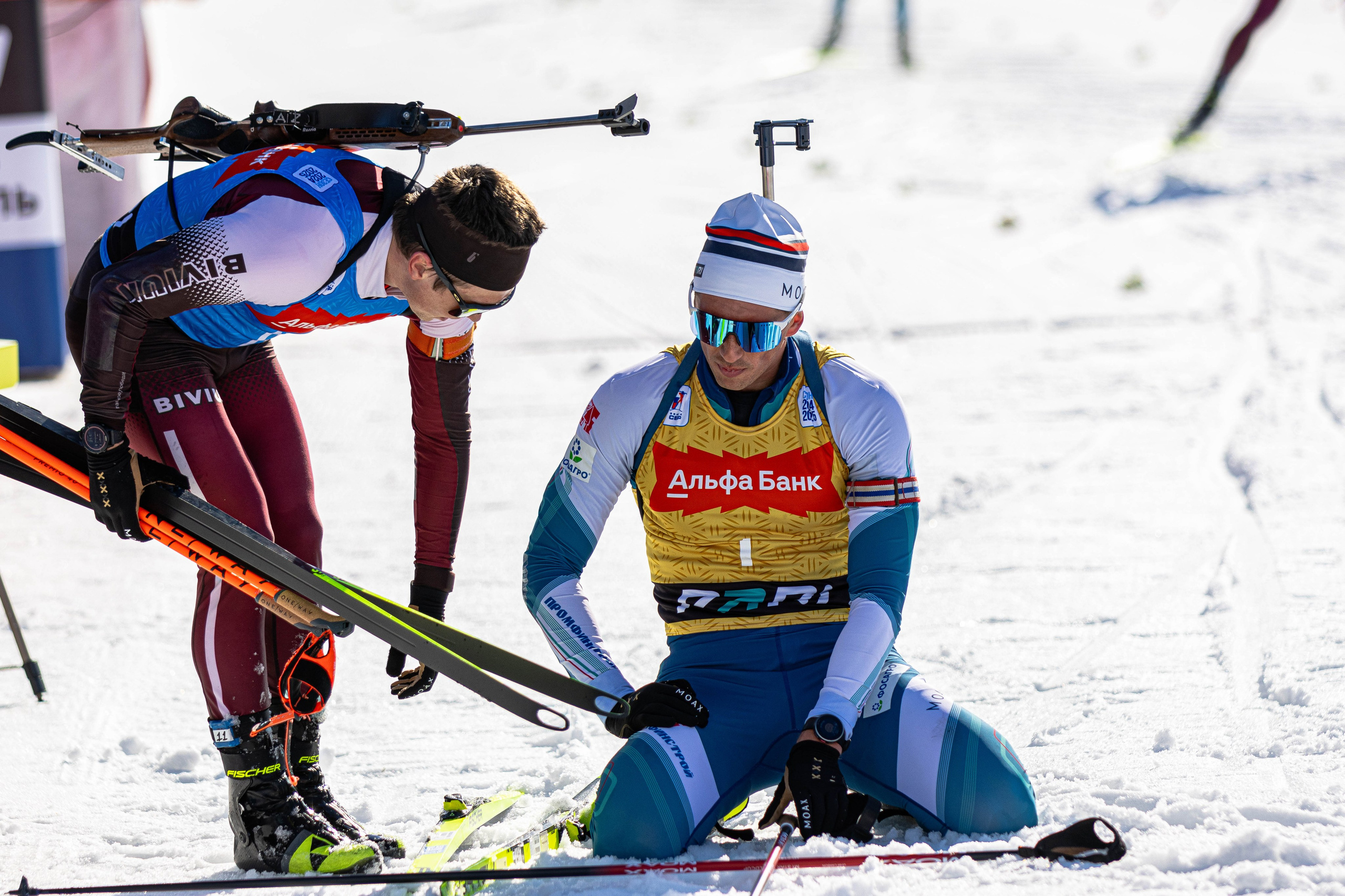 Биатлон. Калачёв Тимофей Спортивный фотограф в Санкт-Петербурге
