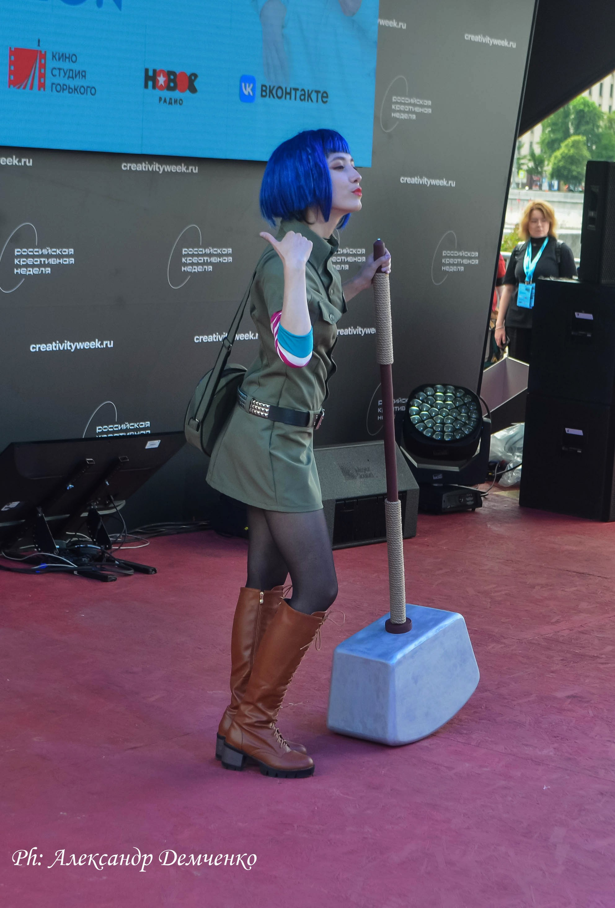 Фотосессия сцены в Москве на разных репортажных мероприятий