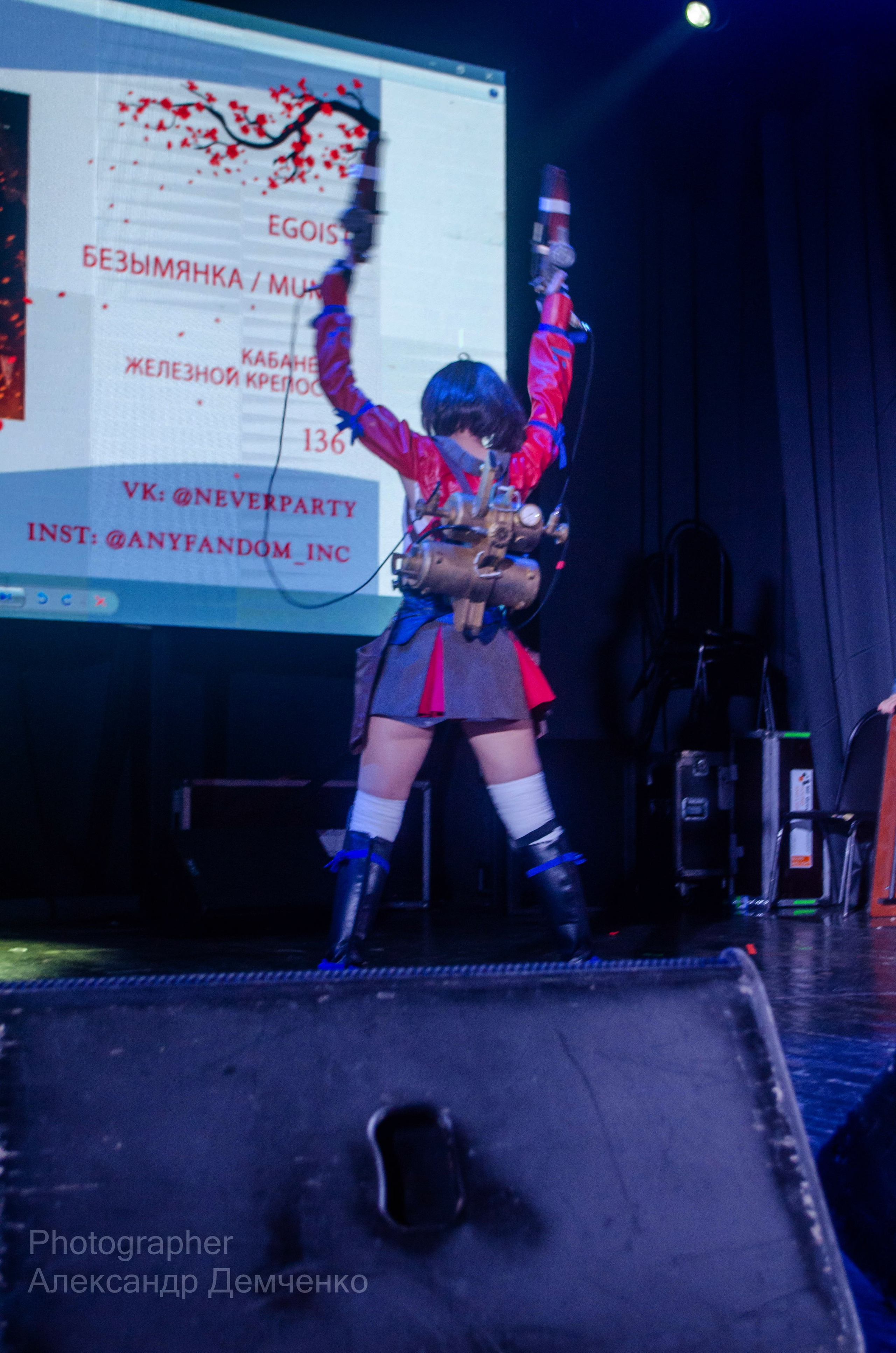 Фотосессия на фестивале косплея Never Party 3.0 в Москва