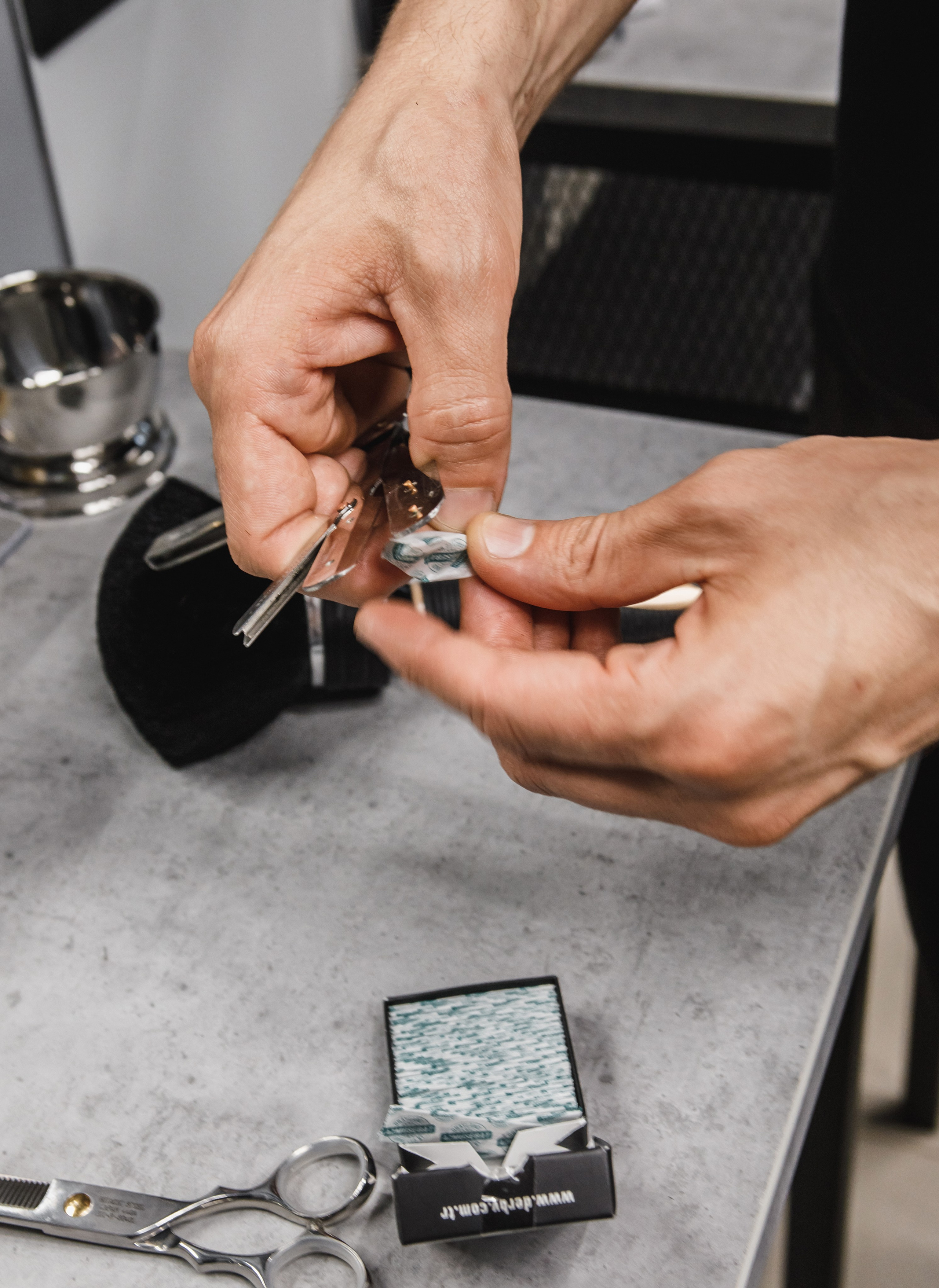 Открытие еще одного салона сети BARBERSHOP BORODACH. Предметный и семейный фотограф в Санкт-Петербурге Катерина Стеклова