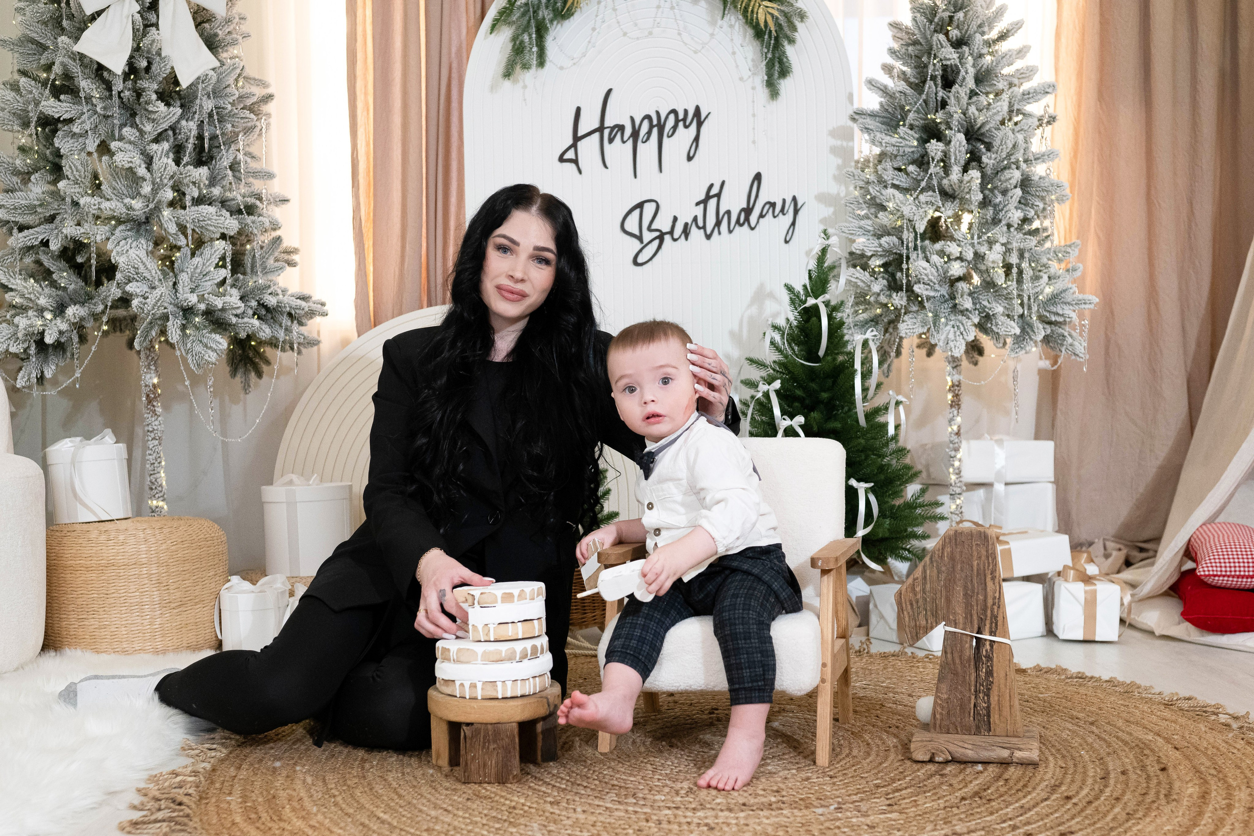 Мой Первый Годик. Роман. Семейный и детский фотограф в Красноярске Мила Черкасова