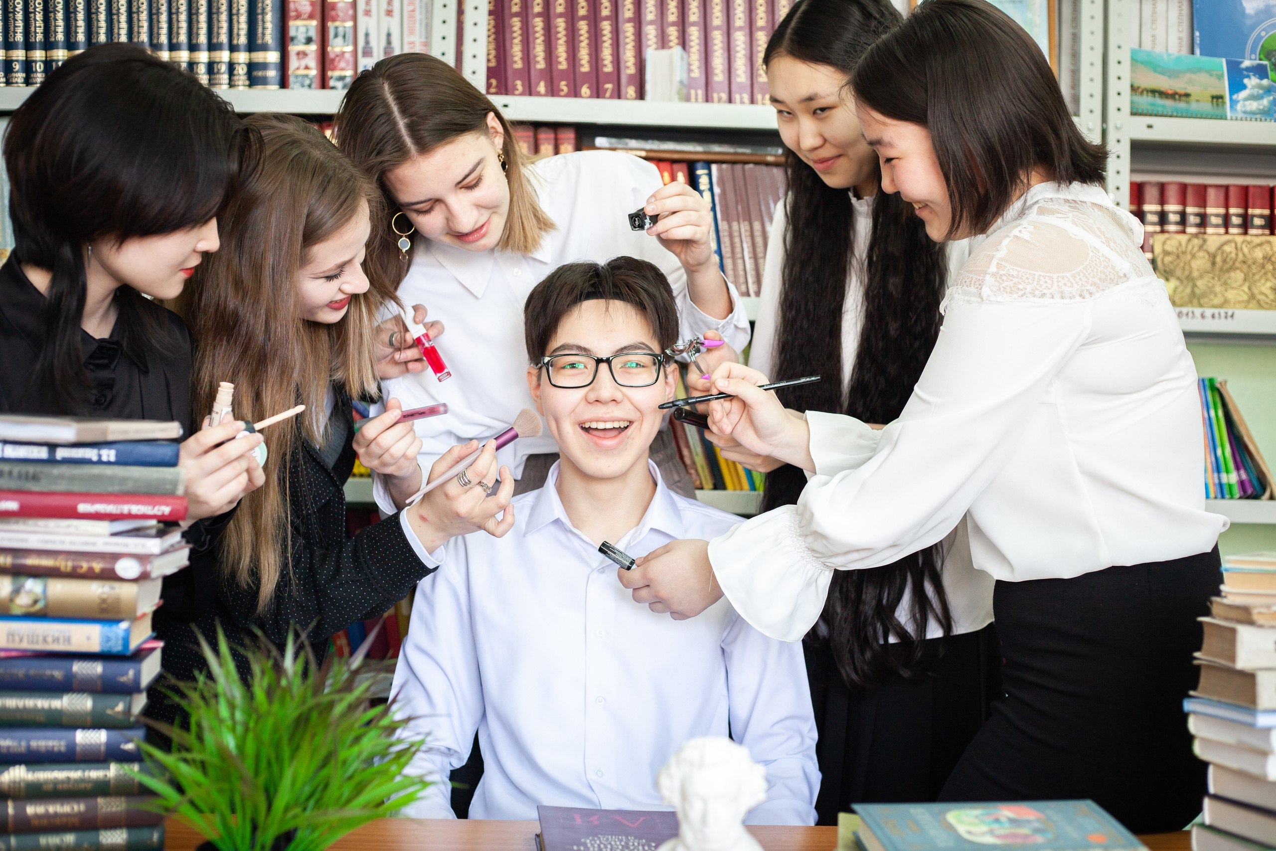 В школе. Фотограф Бурятия. Печать фотокниг