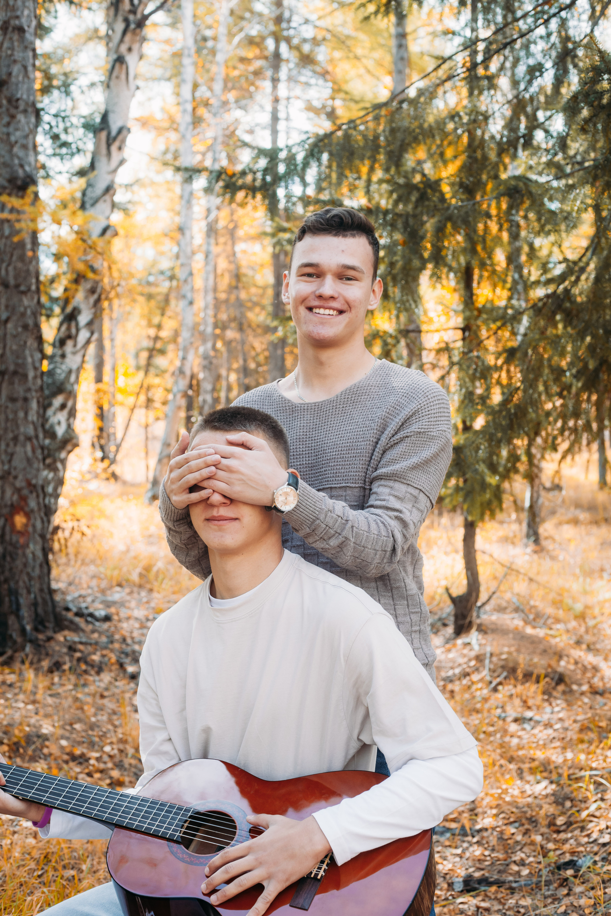 Школьники и детсадовцы (осень). Фотограф Бурятия. Печать фотокниг