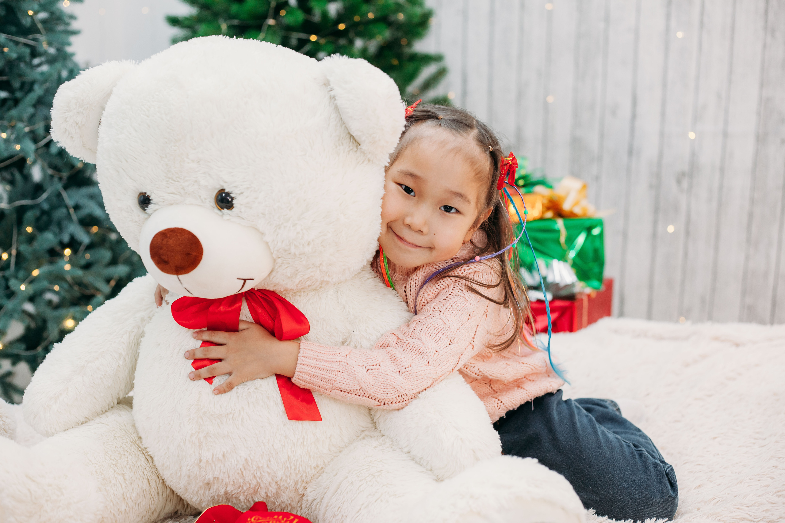 Детский сад в Новогодней студии. Фотограф Бурятия. Печать фотокниг