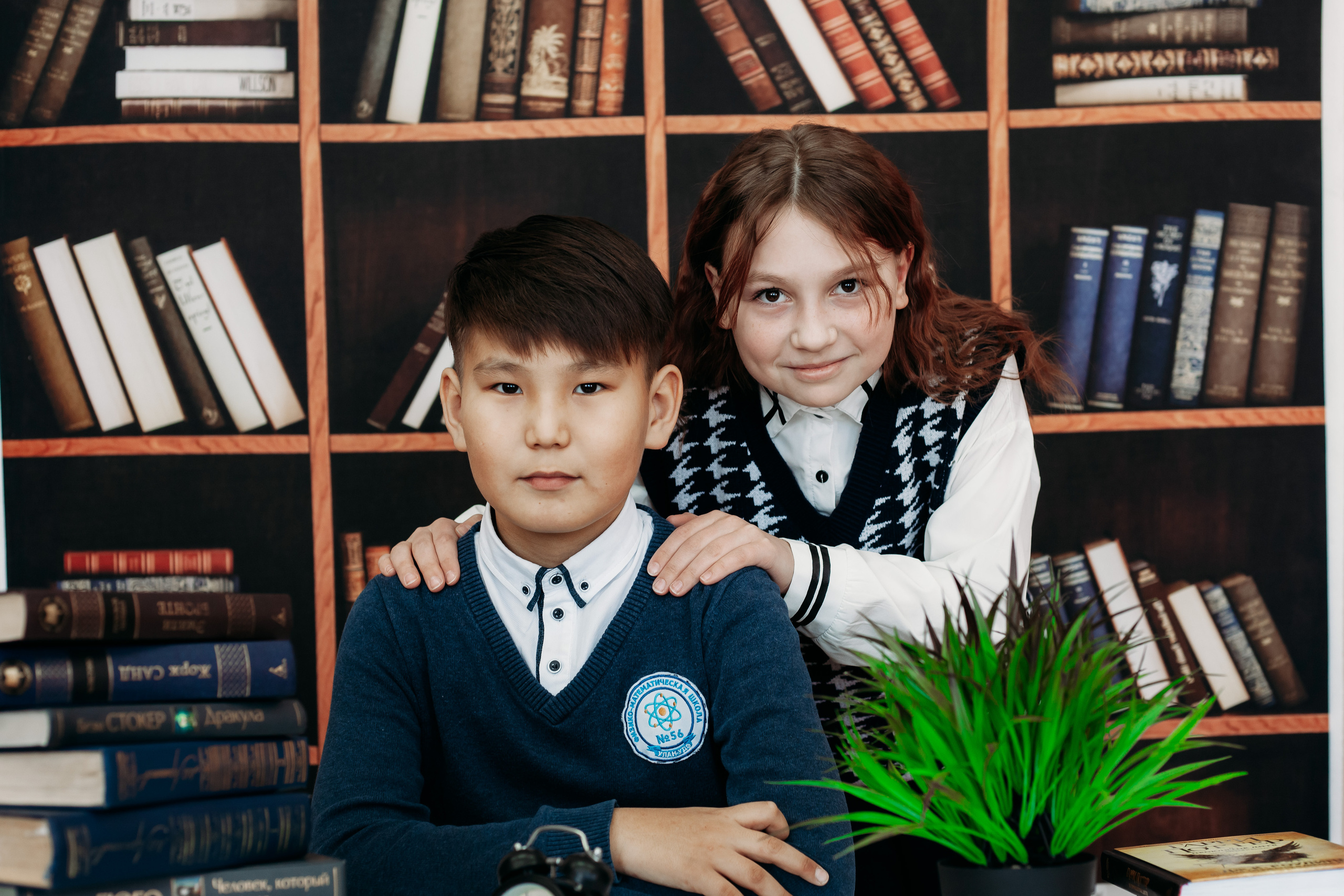 4 классы в школе. Фотограф Бурятия. Печать фотокниг