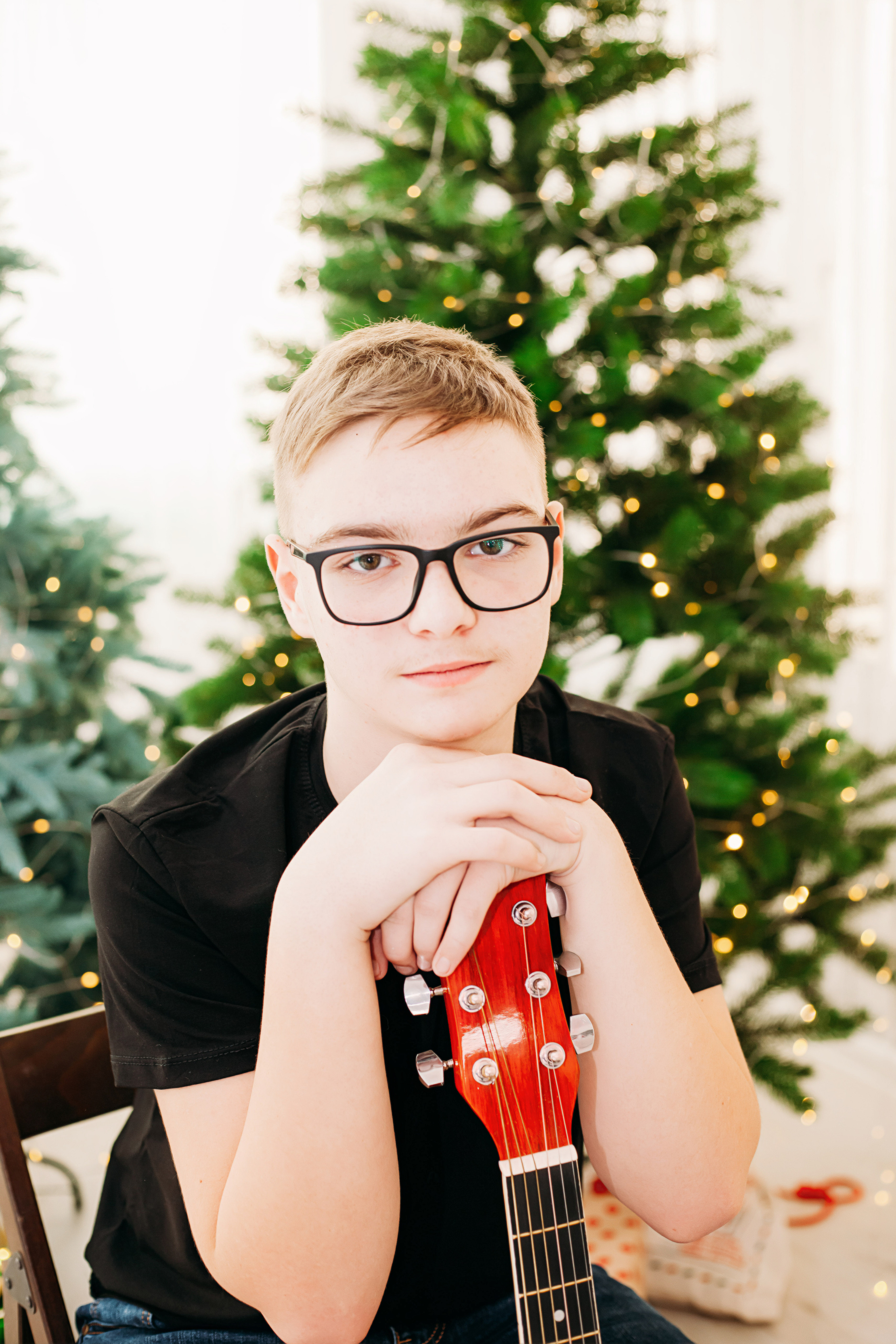 Школьники В Новогодней студии. Фотограф Бурятия. Печать фотокниг