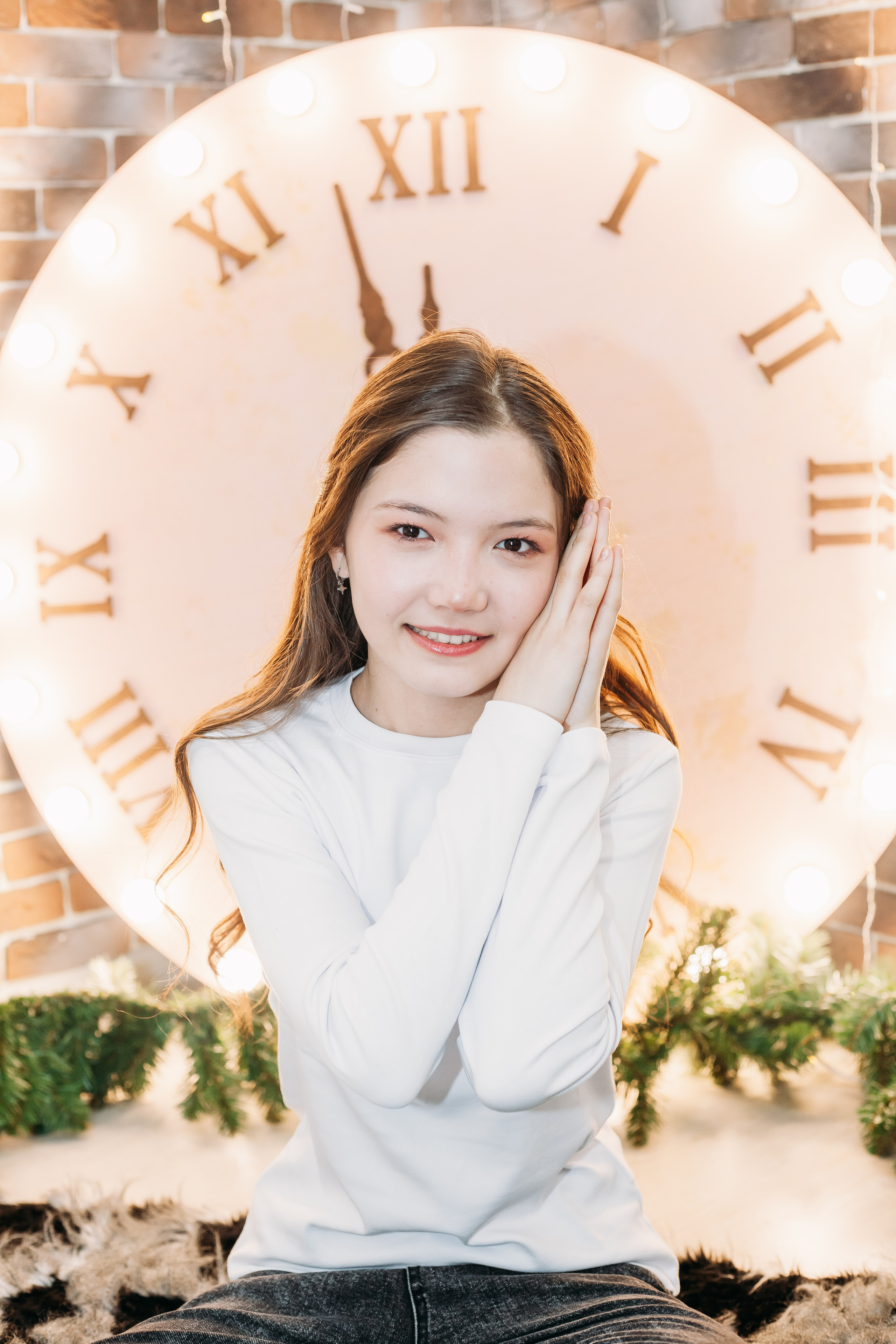 Школьники В Новогодней студии. Фотограф Бурятия. Печать фотокниг