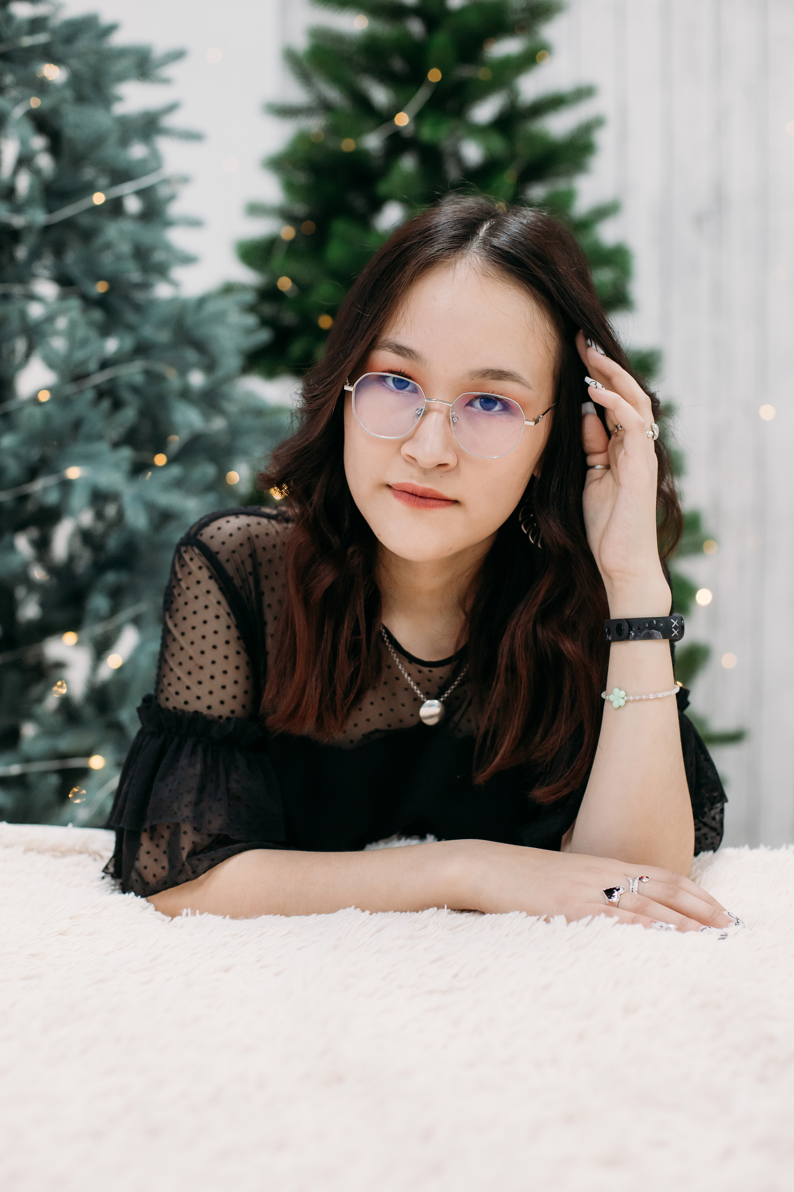 Школьники В Новогодней студии. Фотограф Бурятия. Печать фотокниг