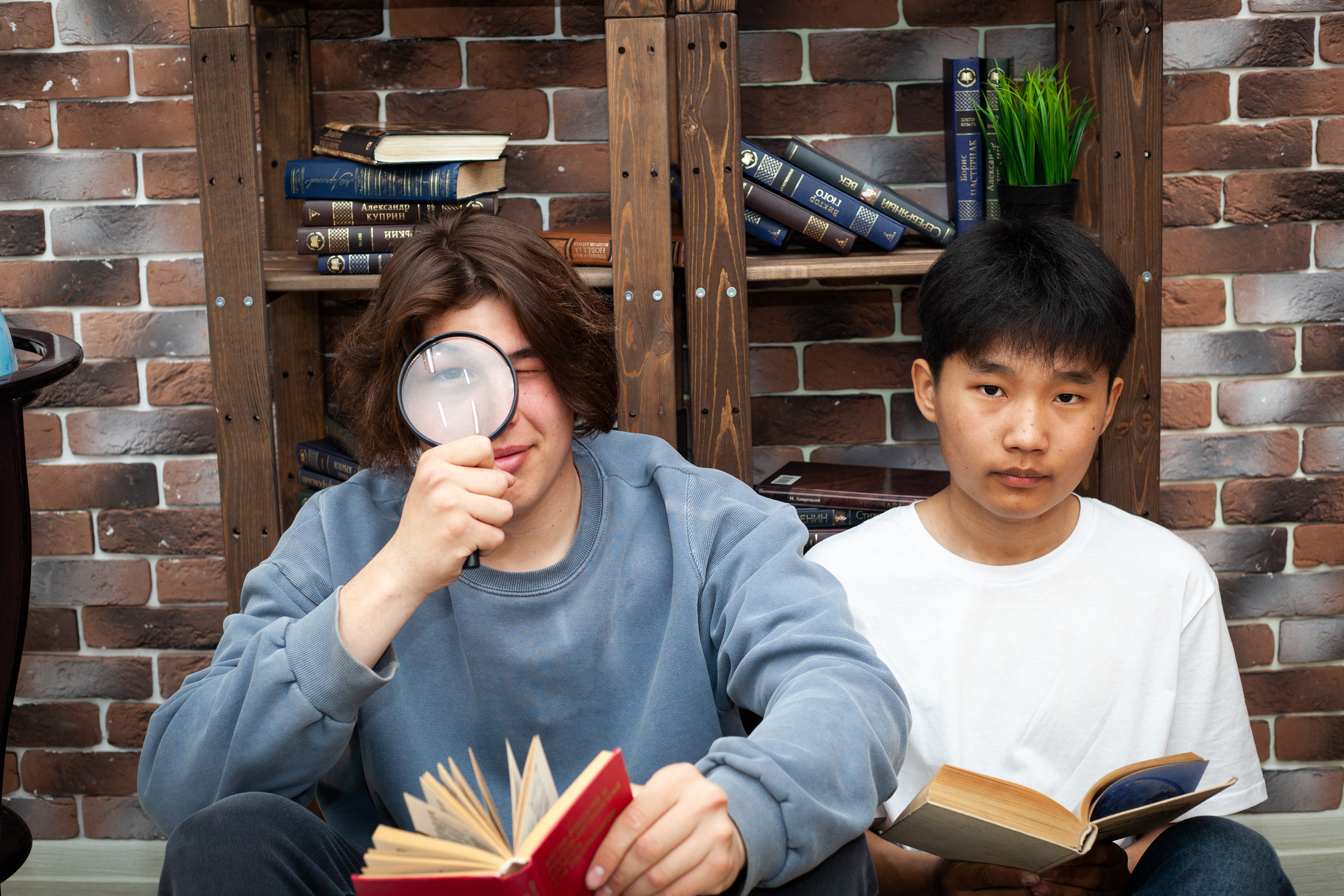 Школьники в студии. Фотограф Бурятия. Печать фотокниг