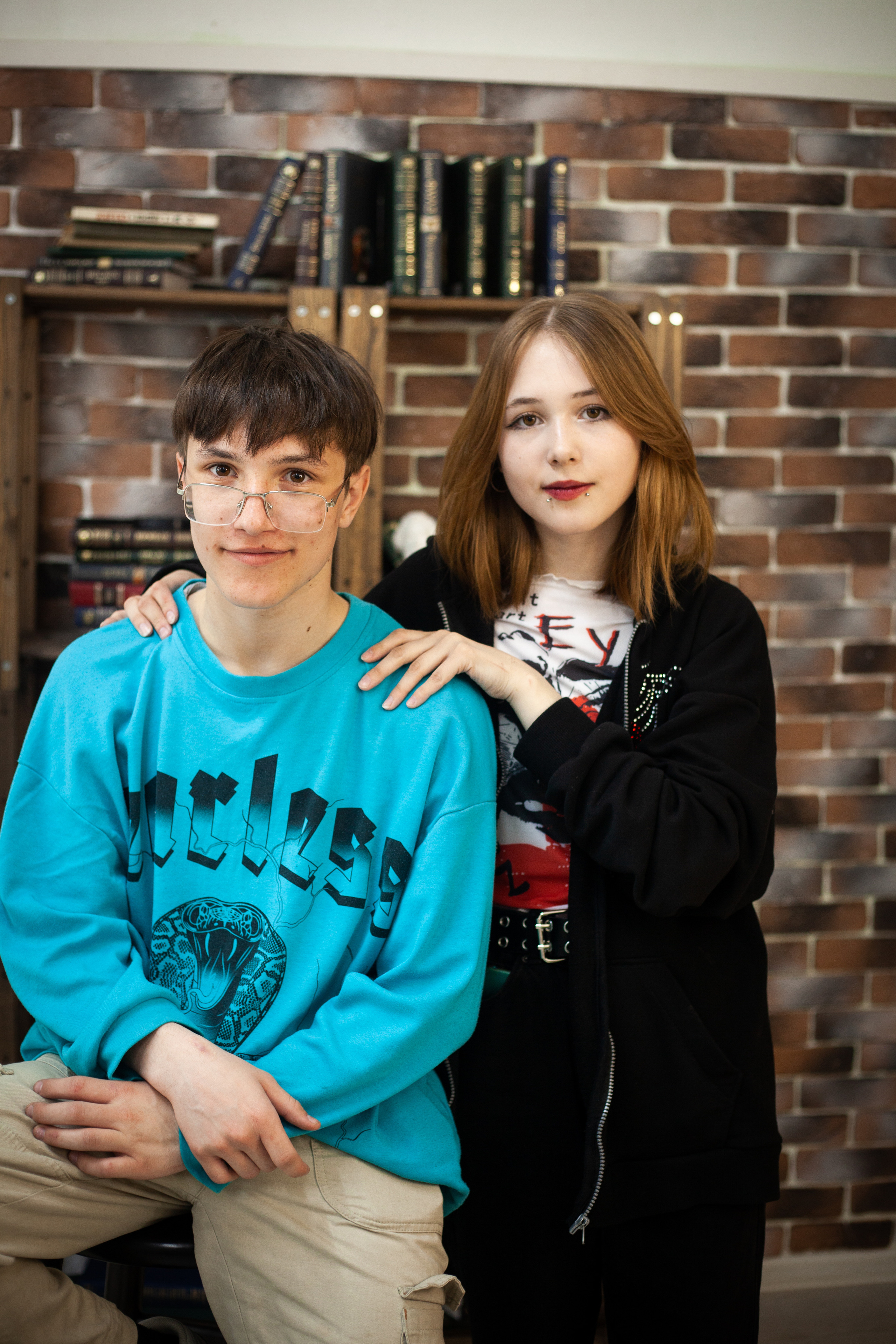 Школьники в студии. Фотограф Бурятия. Печать фотокниг