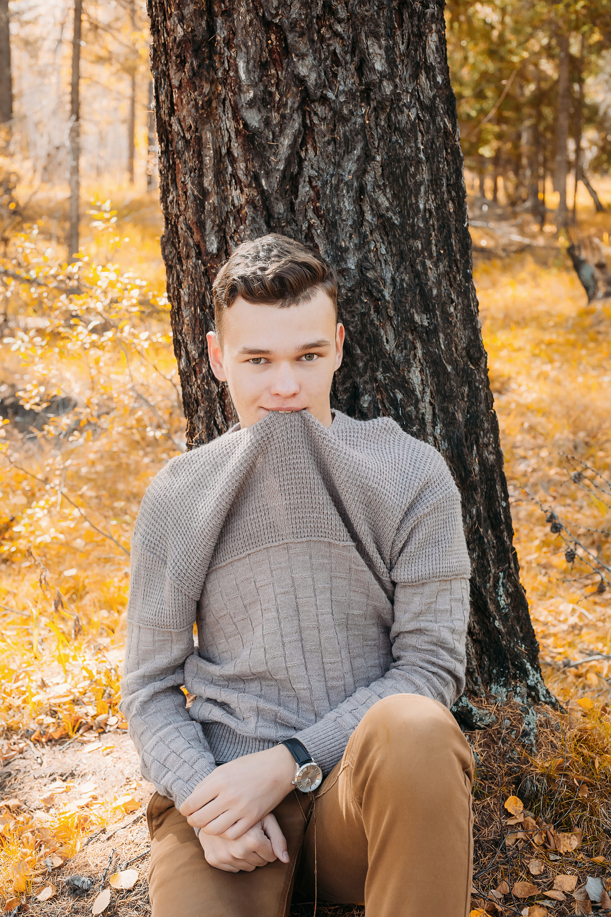 Школьники и детсадовцы (осень). Фотограф Бурятия. Печать фотокниг