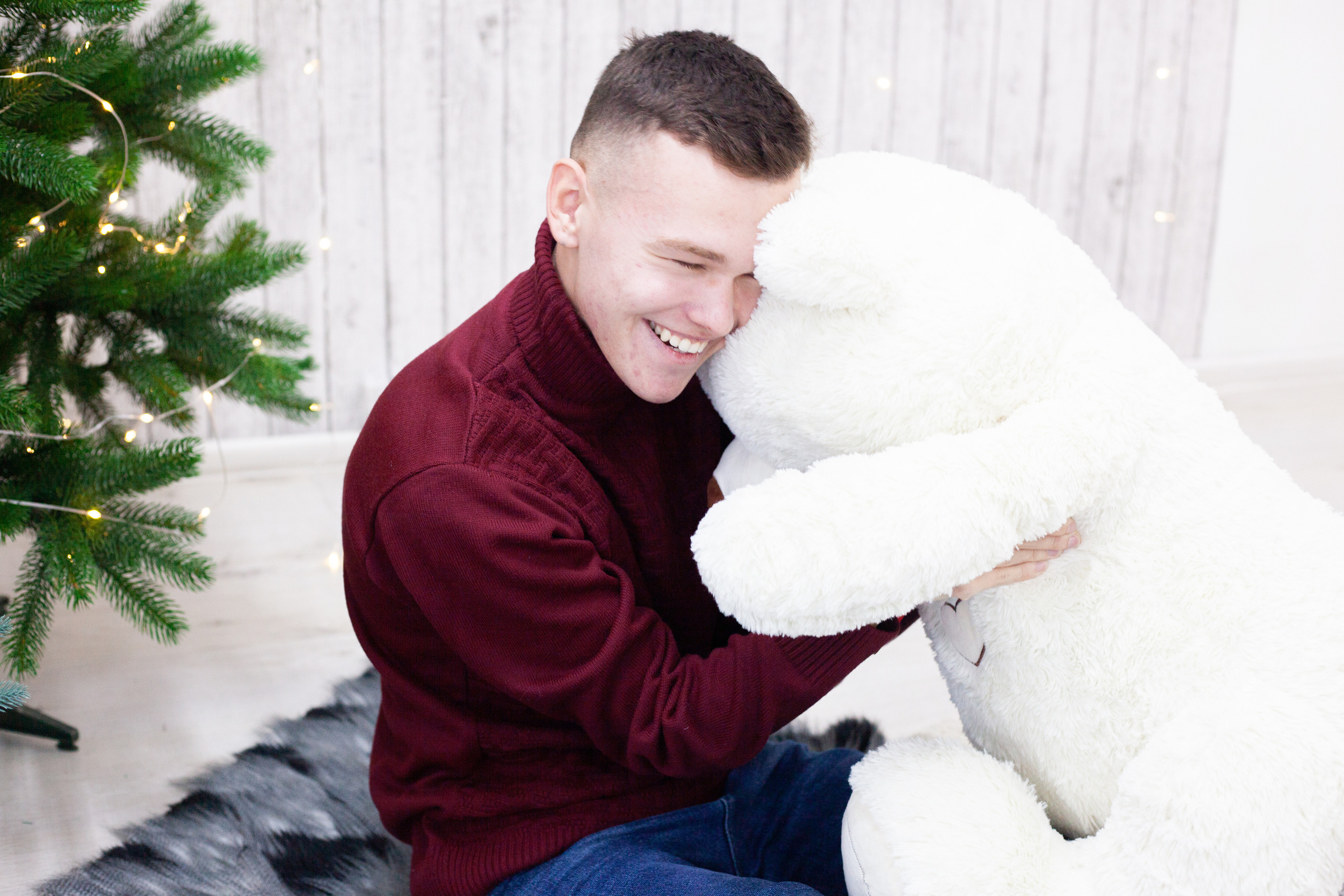 Школьники В Новогодней студии. Фотограф Бурятия. Печать фотокниг