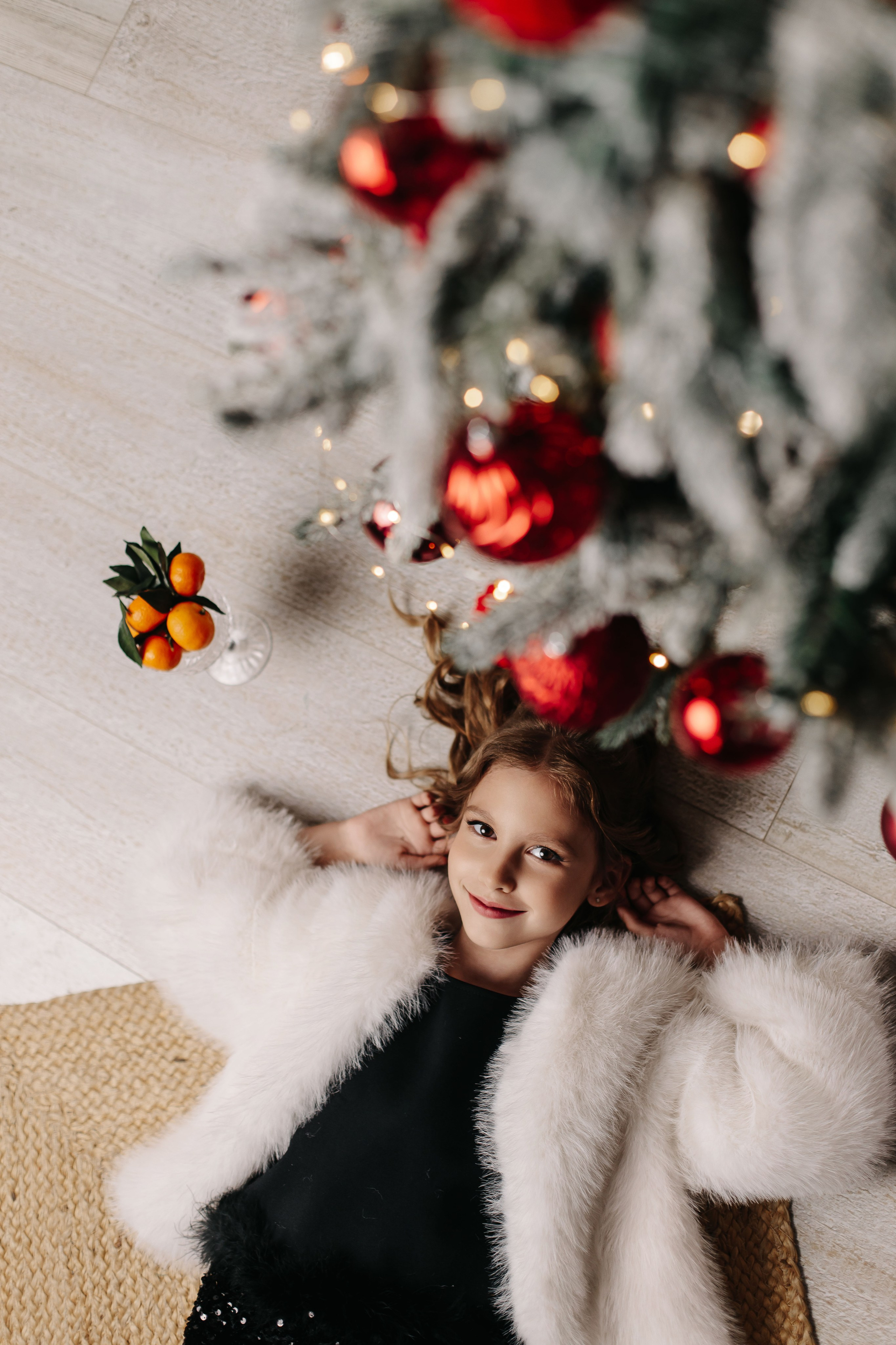 Новогодние портретики с Евой). Семейный и детский фотограф в Пскове и Санкт-Петербурге Яна Калинина