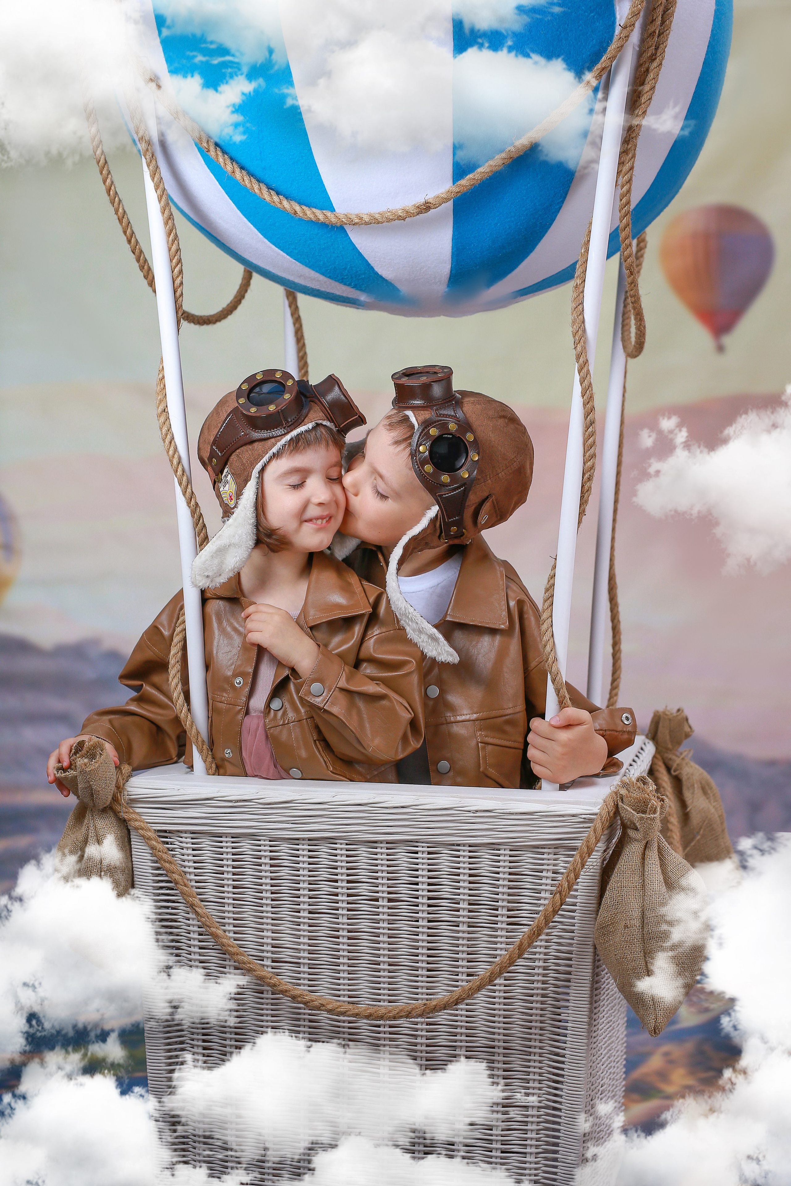 Фотосессия «На воздушном шаре» 2022. Фотограф в детский сад Елена Колчева Новокузнецк